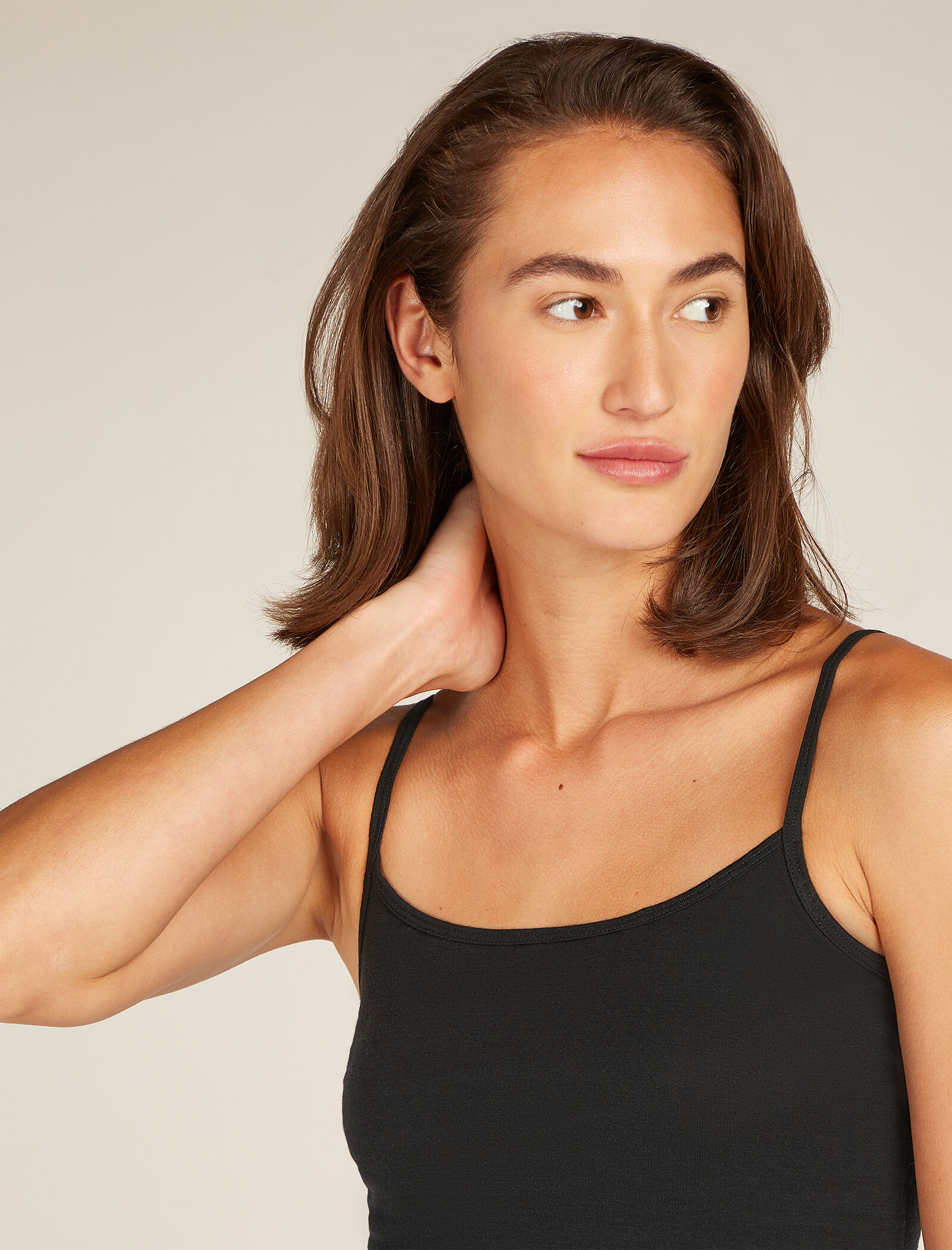 Canottiera lana merino top