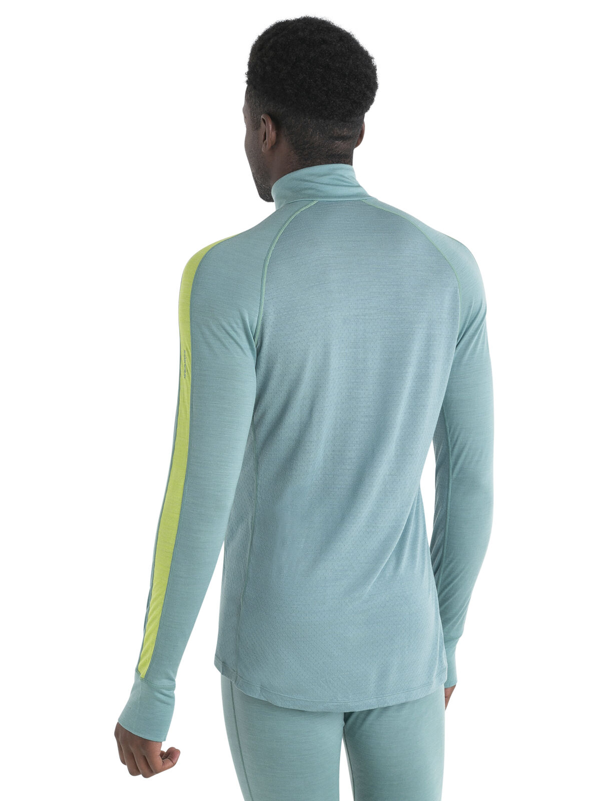 Men's Merino Blend 125 ZoneKnit™ Long Sleeve Half Zip Thermal Top