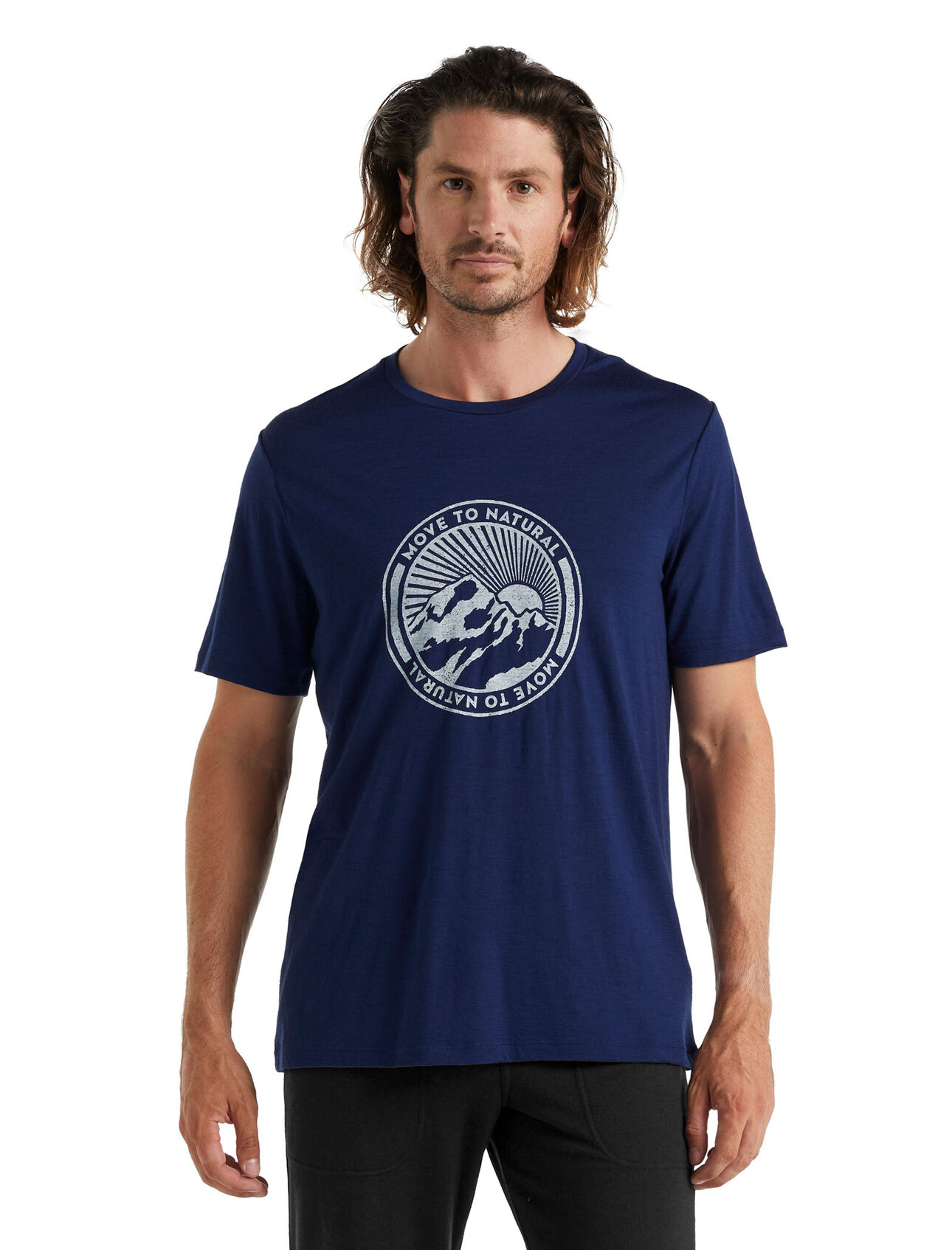 T-shirt in lana merino Tech Lite II Move to Natural Mountain