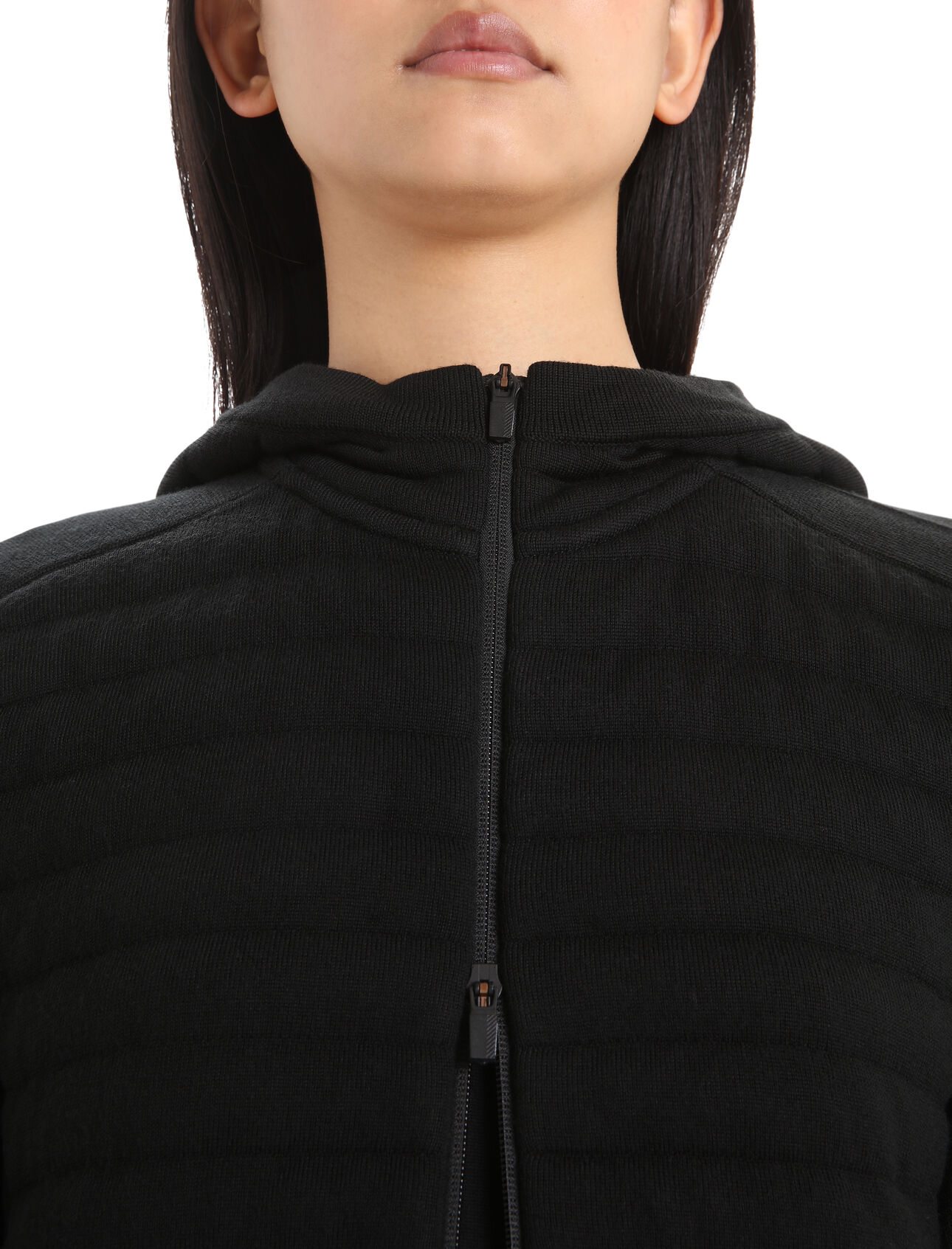 Icebreaker Women's ZoneKnit Insulated Long Sleeve Zip Hoodie