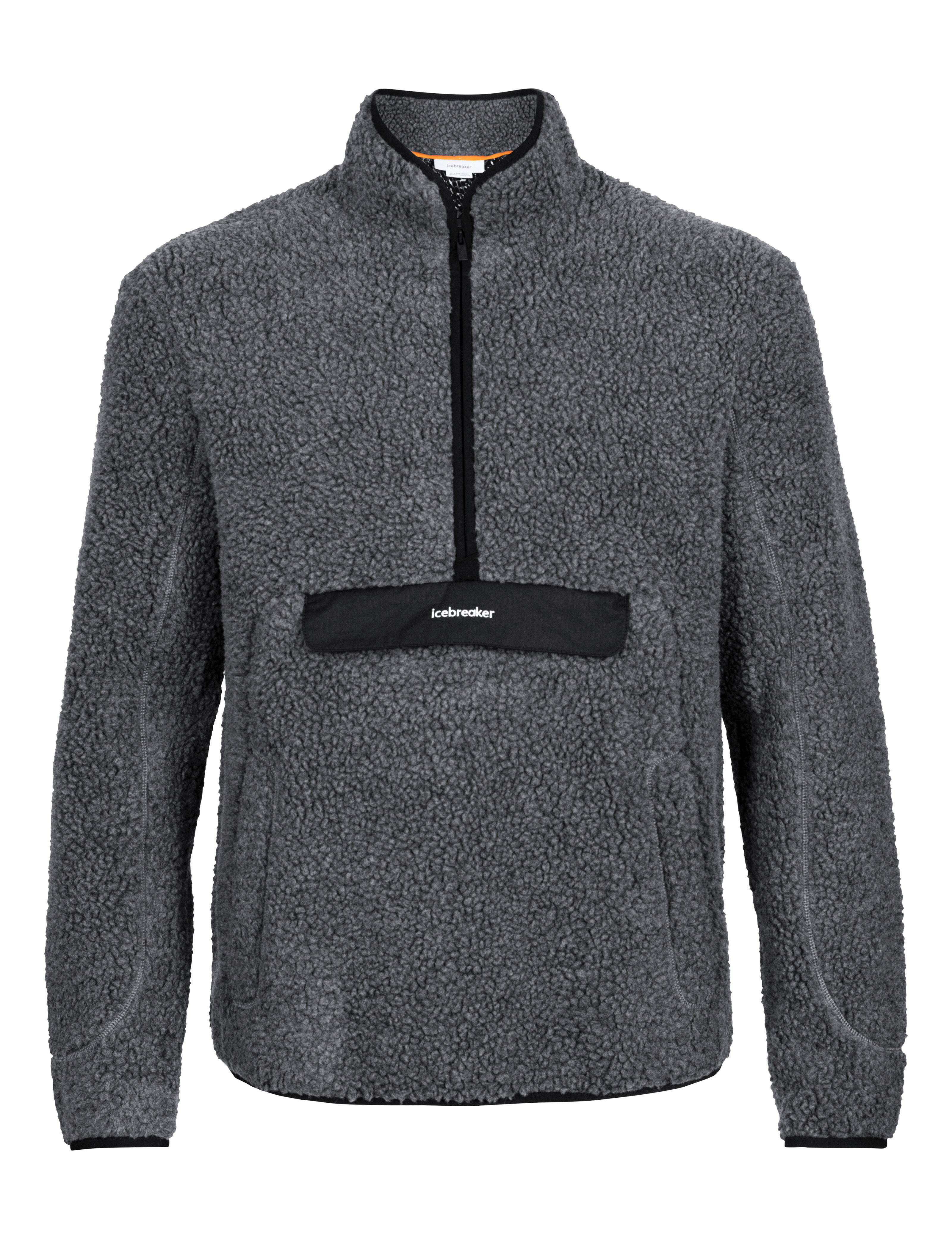 Fleece half zip jacket top