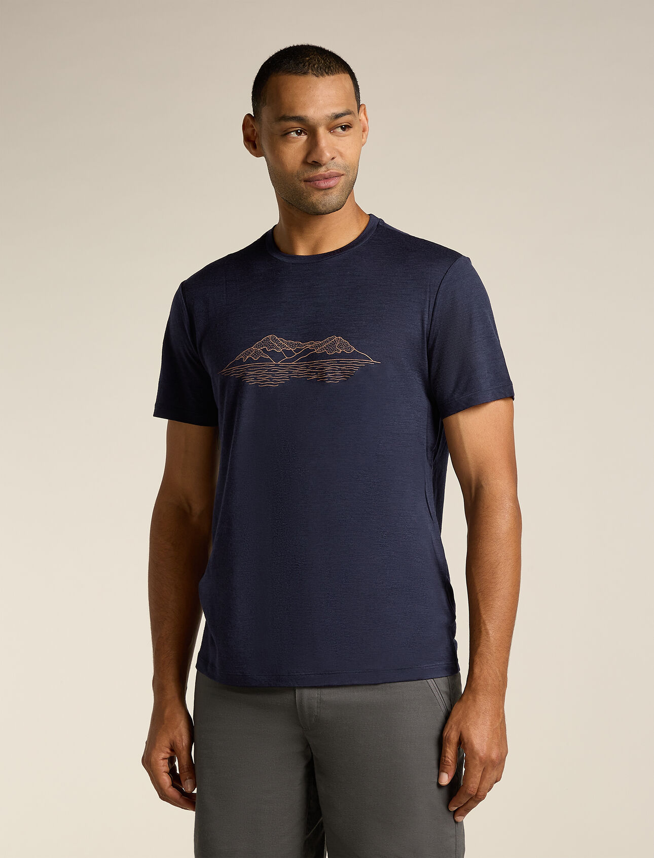 Merino 150 Tech Lite Short Sleeve T-Shirt Pukaki Reflected