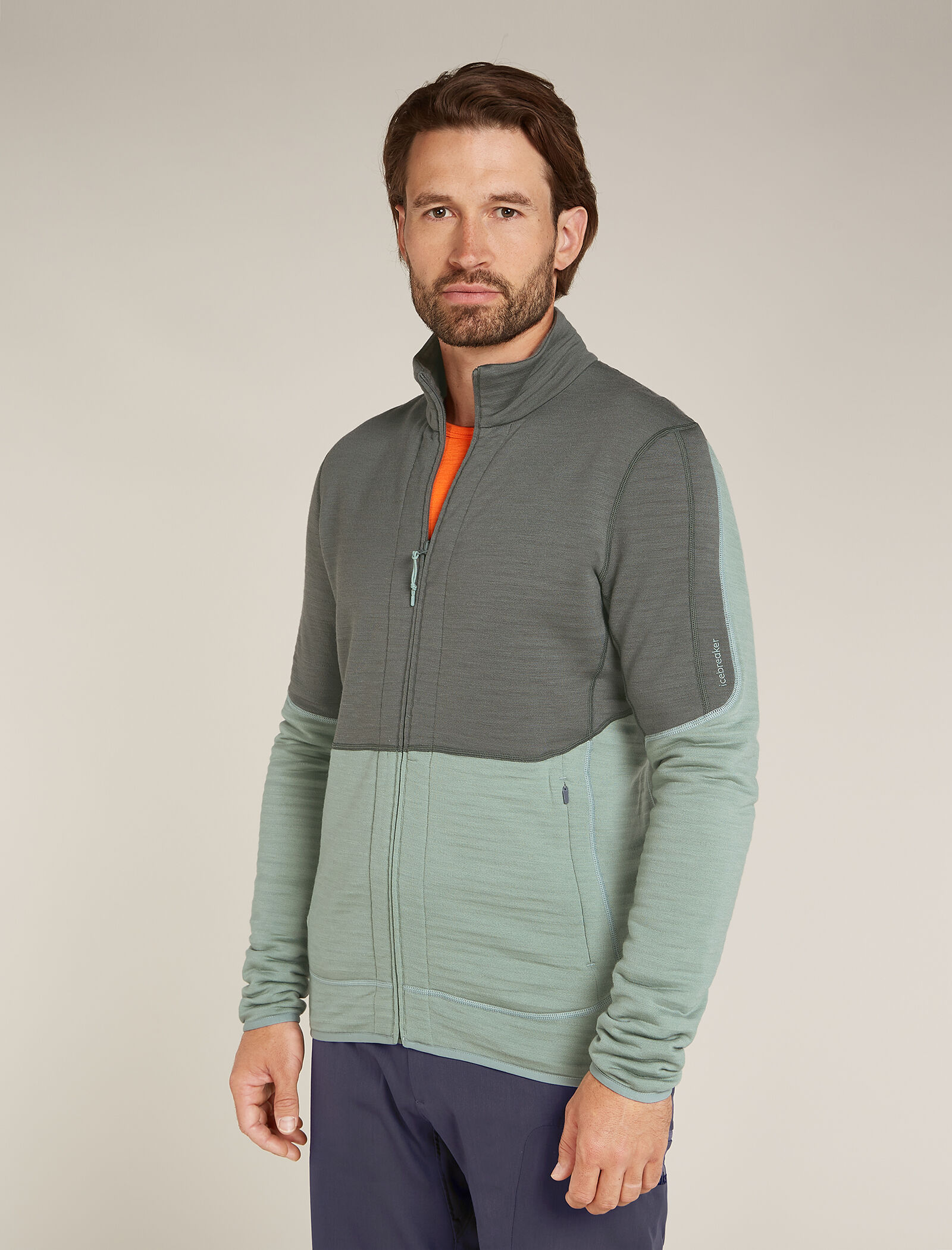 Men s Merino 400 RealFleece Descender Long Sleeve Zip