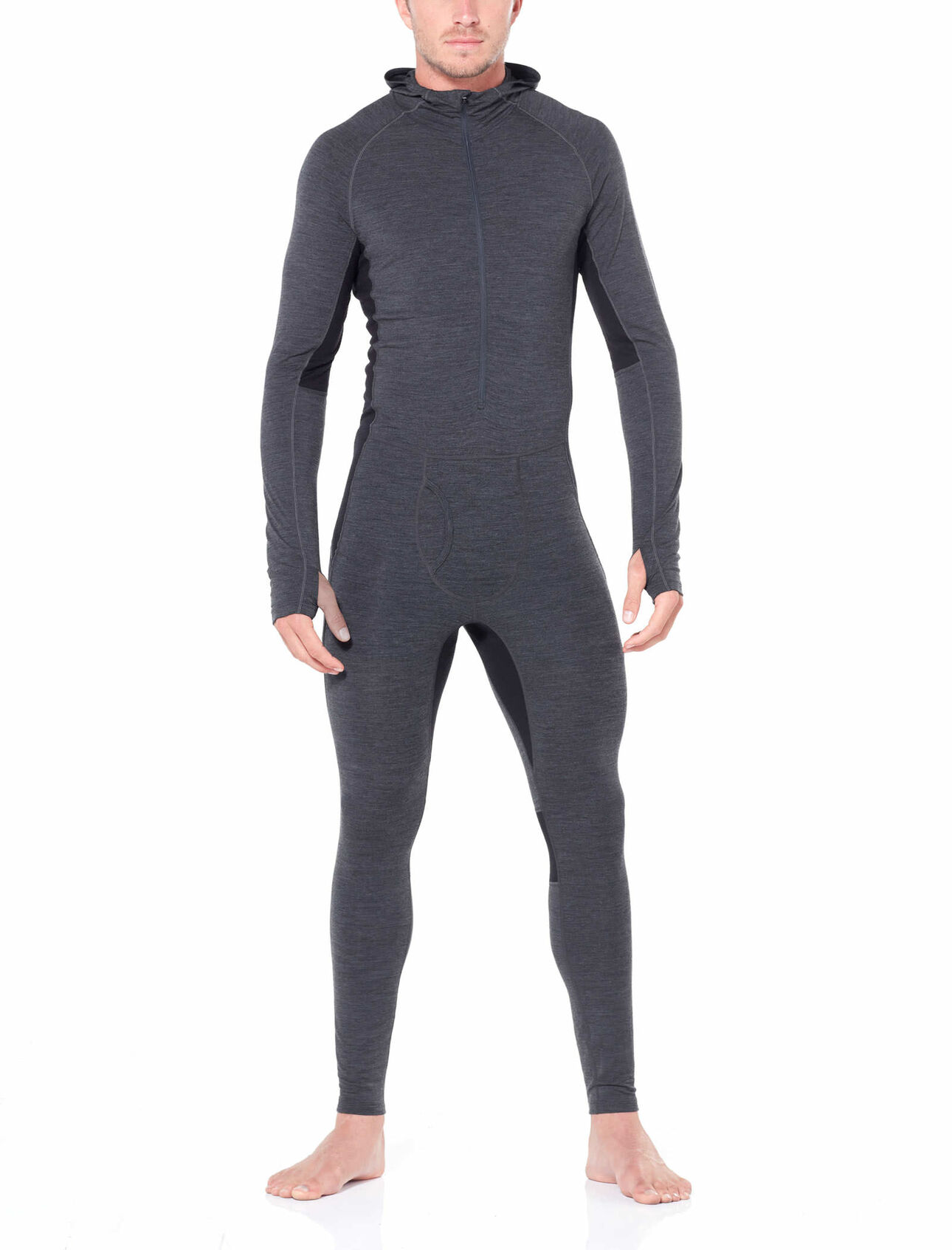 Mens Merino Bodyfitzone 200 Zone One Sheep Suit Thermal Base Layer Icebreaker