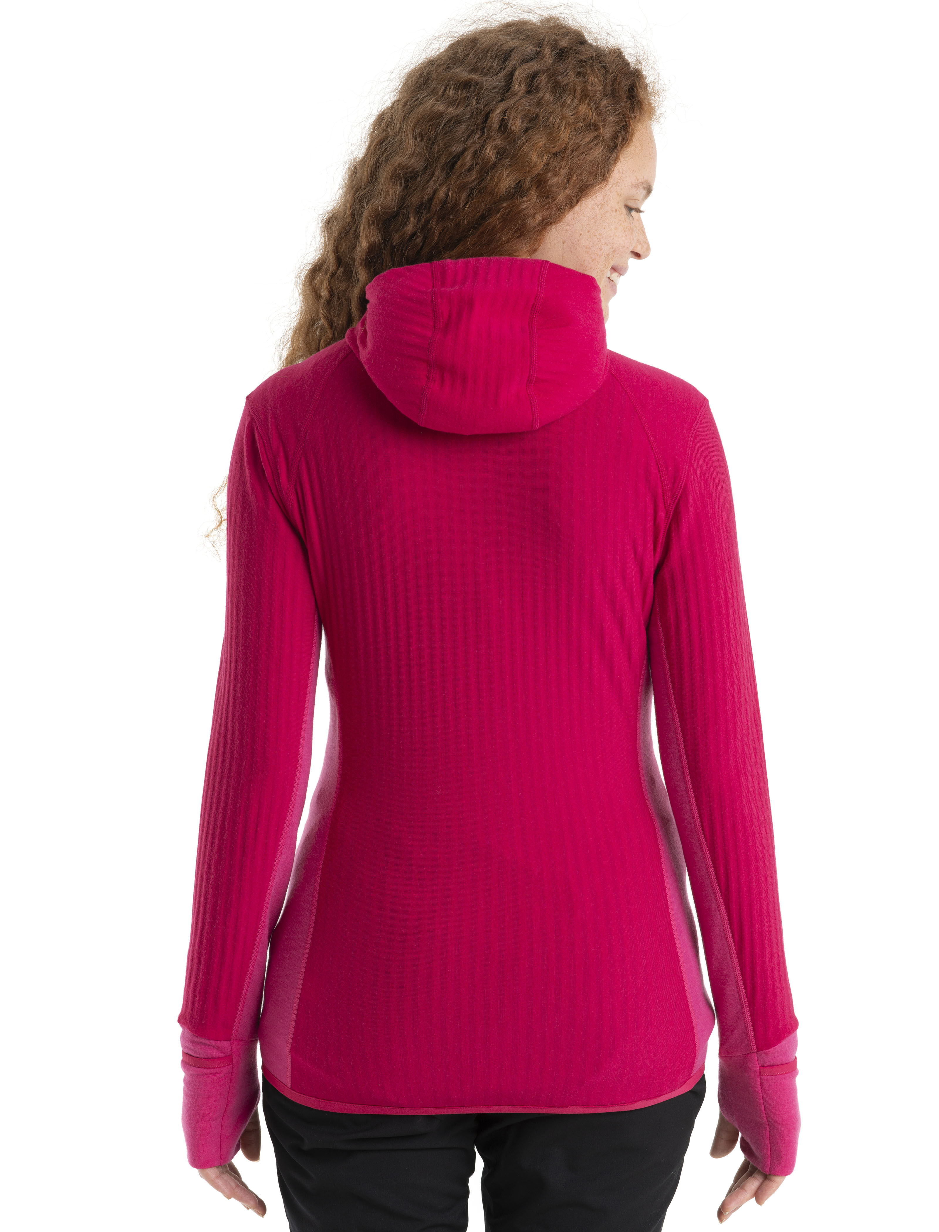 RealFleece Merino Descender Long Sleeve Zip Hood Jacket