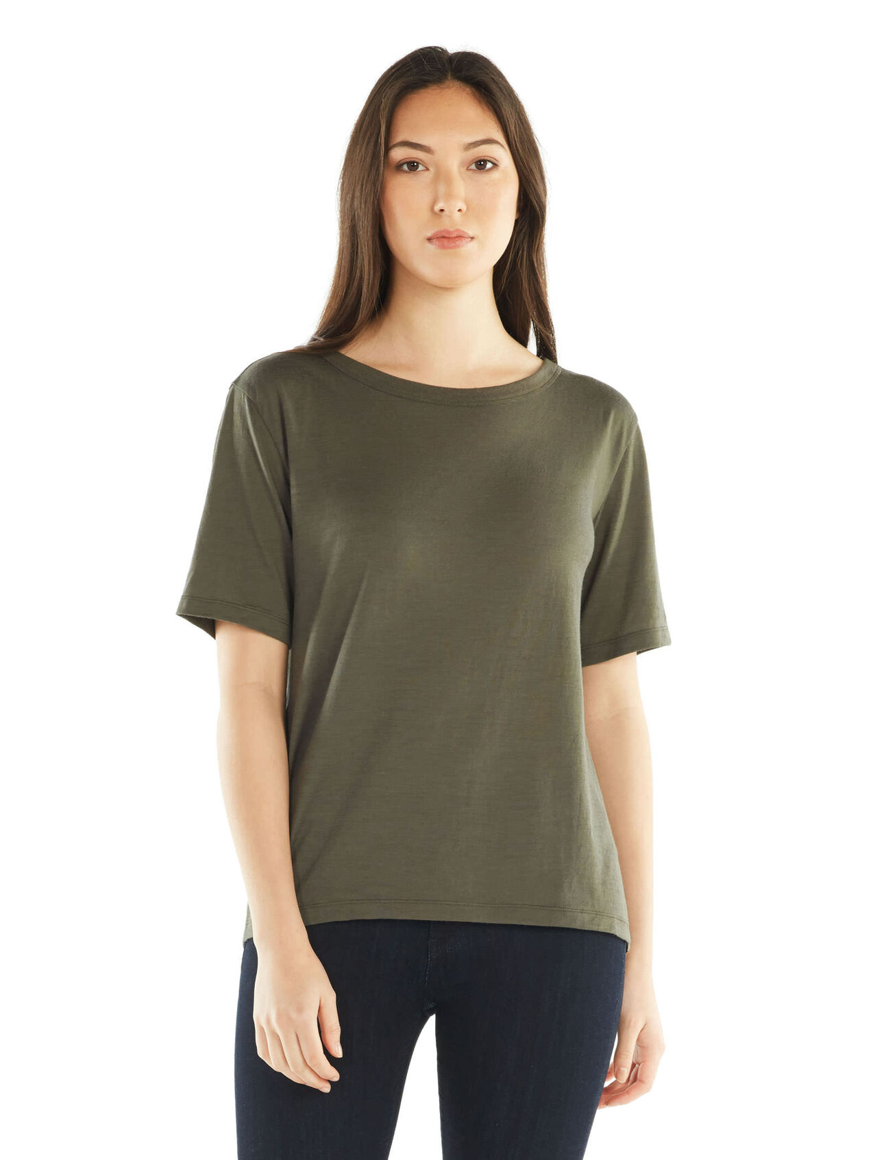 Tech Lite Laid-Back T-shirt met korte mouwen en ronde hals