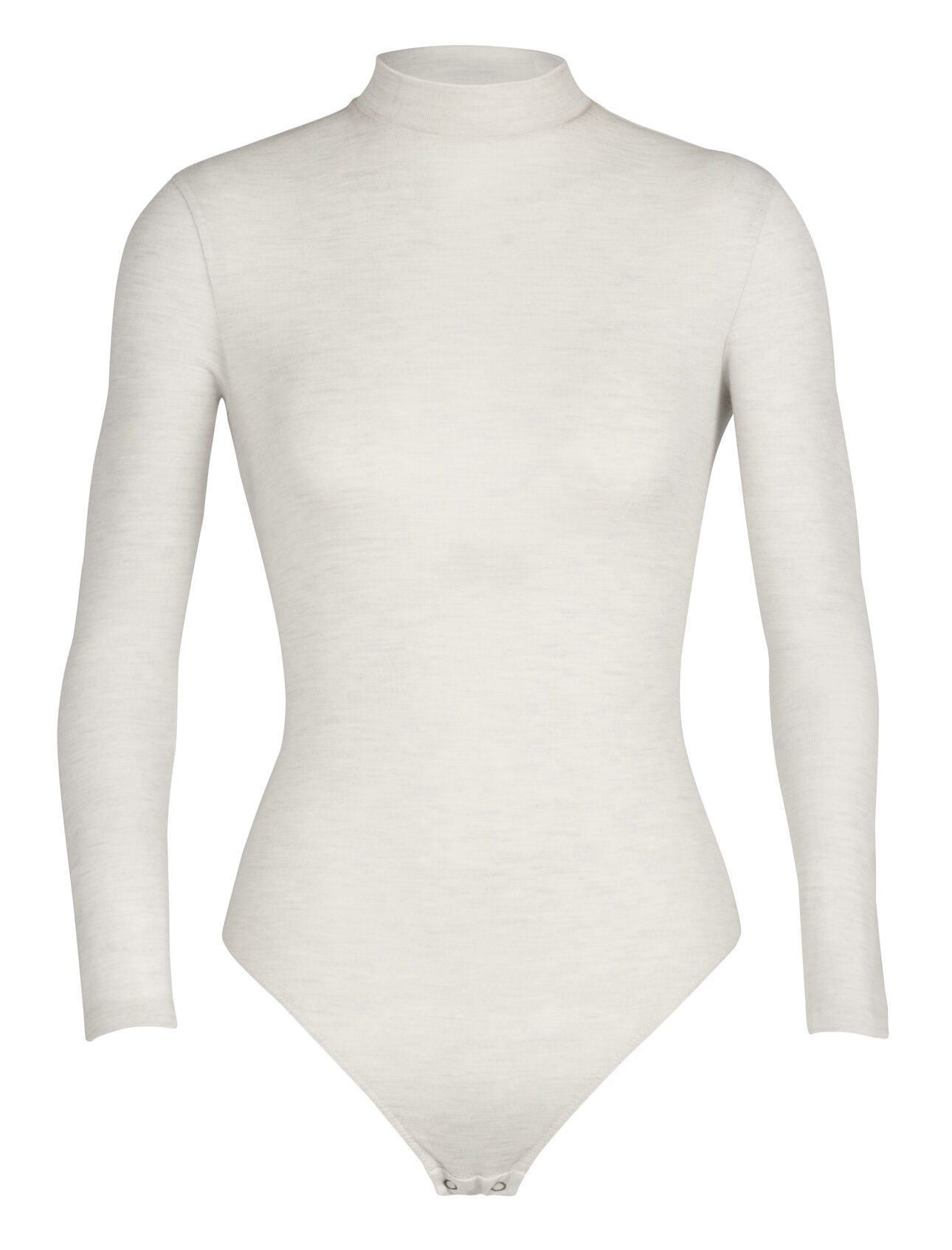 Merino Rib High Neck Langarm-Body  Damen Ein vielseitiger Bodysuit, der als eigenständiges Oberteil oder als Base Layer getragen werden kann, der Merino Rib High Neck Langarm-Body besteht aus 100% Merinowolle, die weich, atmungsaktiv und auf natürliche Weise geruchsabweisend ist.