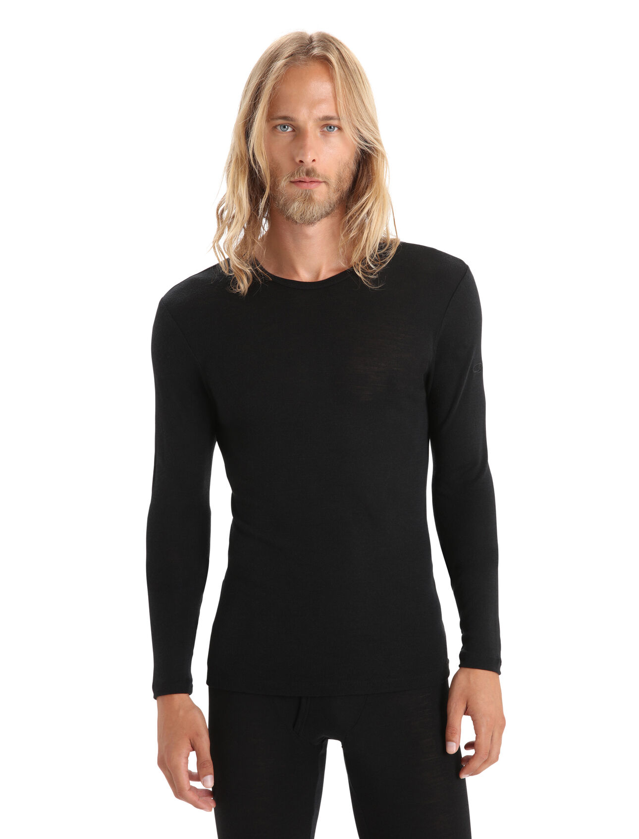 Haut col rond isotherme Everyday Long Sleeve Crewe 175 en mérinos