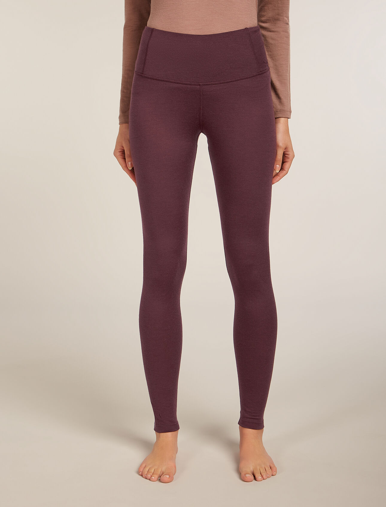 Leggings thermiques taille haute Oasis Merino 200