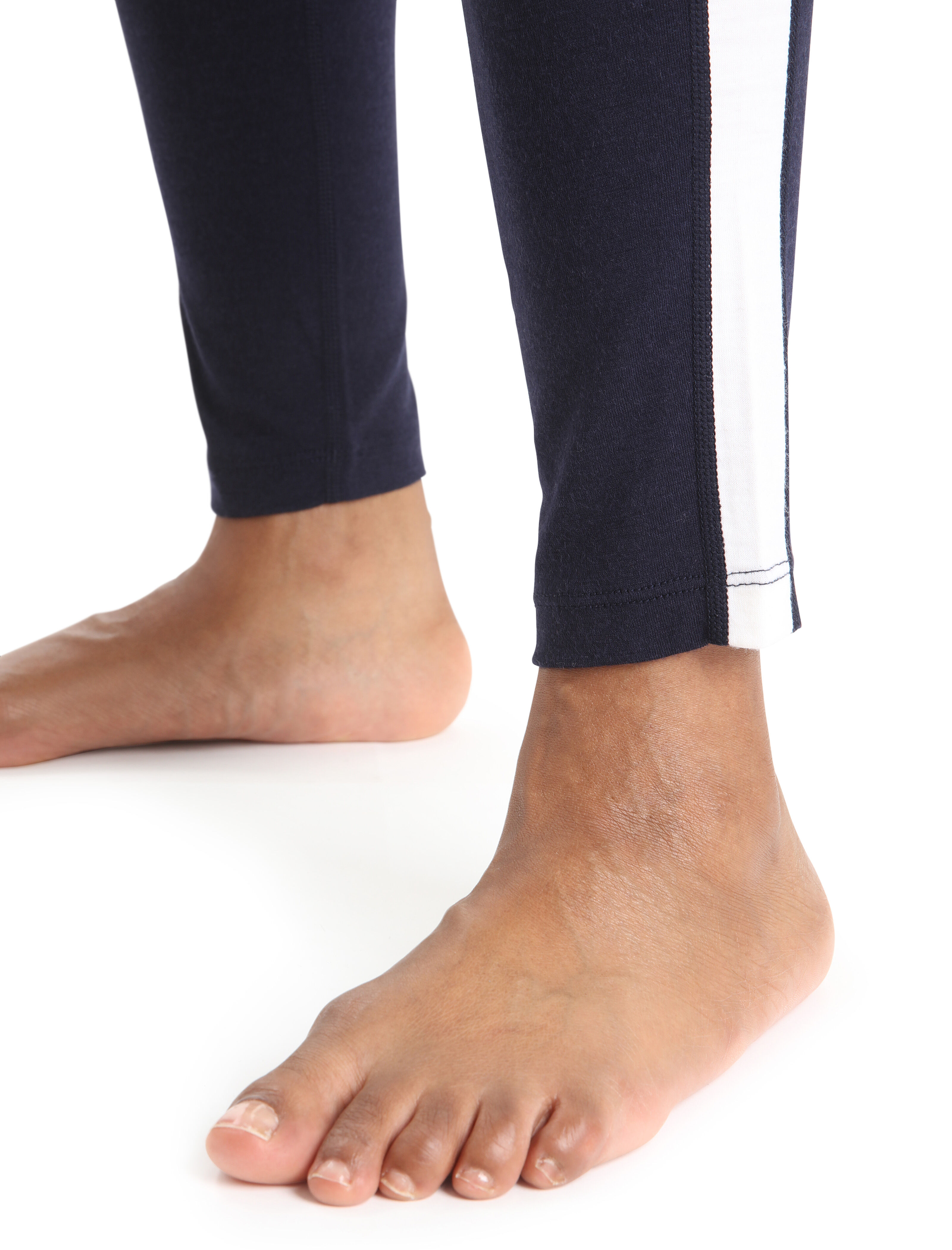Navy thermal leggings top