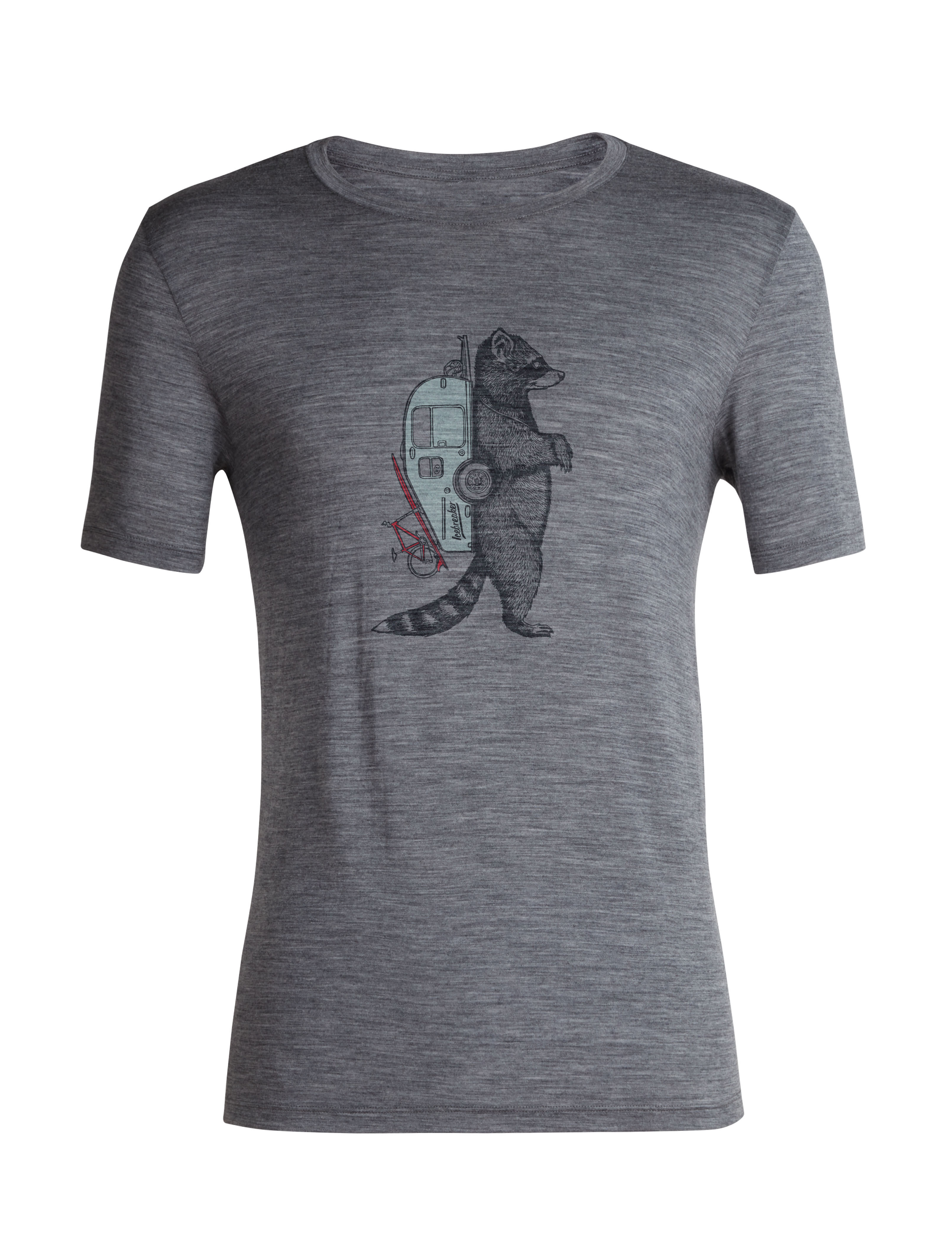 Merino Tech Lite II Short Sleeve T Shirt Waschbar Wandering Icebreaker EU