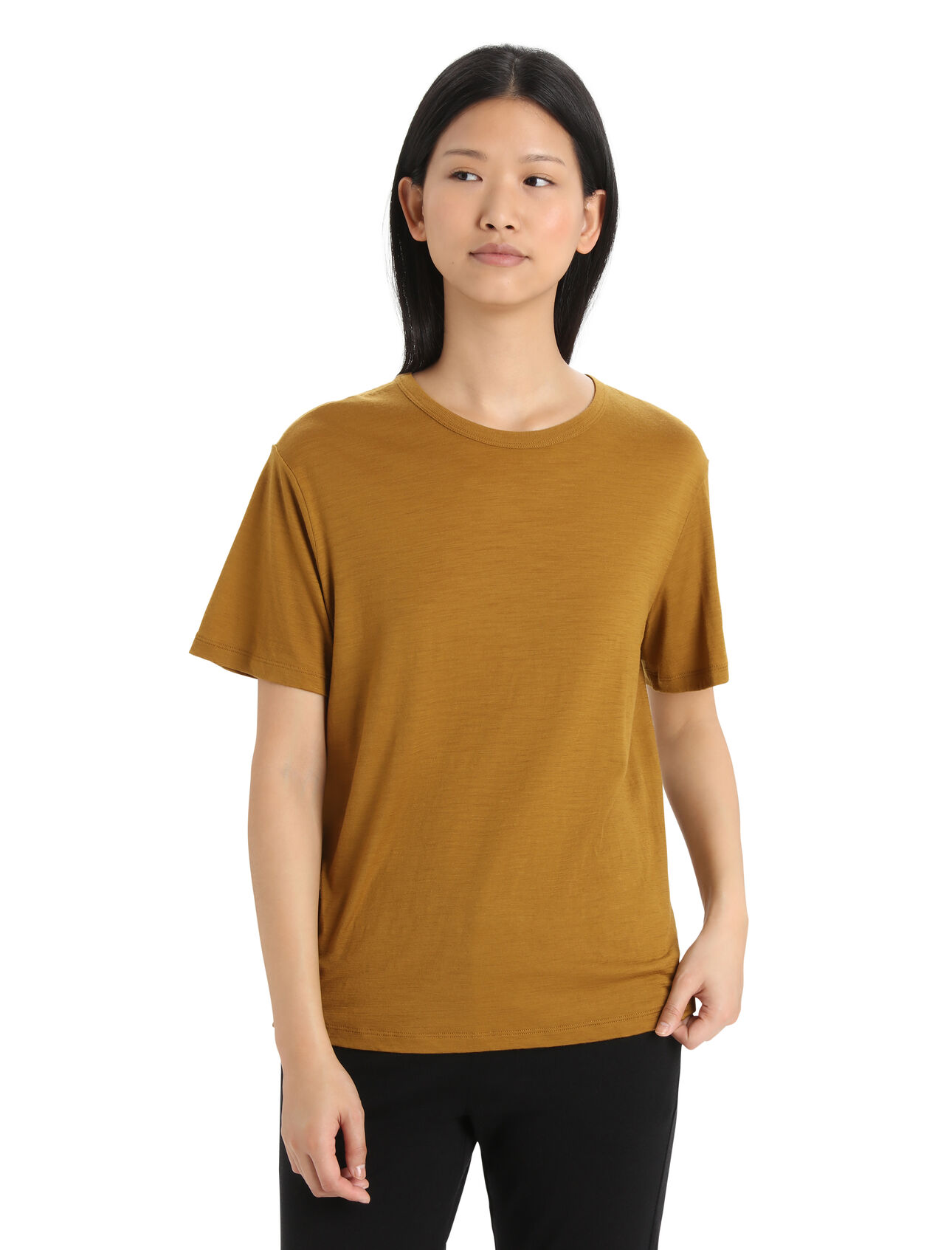 Dames Granary T-shirt met korte mouwen van merinowol De Granary is een klassiek T-shirt met korte mouwen. De top heeft een relaxte pasvorm en is gemaakt van zachte, ademende stof van 100% merinowol. Het stijlvolle T-shirt biedt een alledaags comfort. 