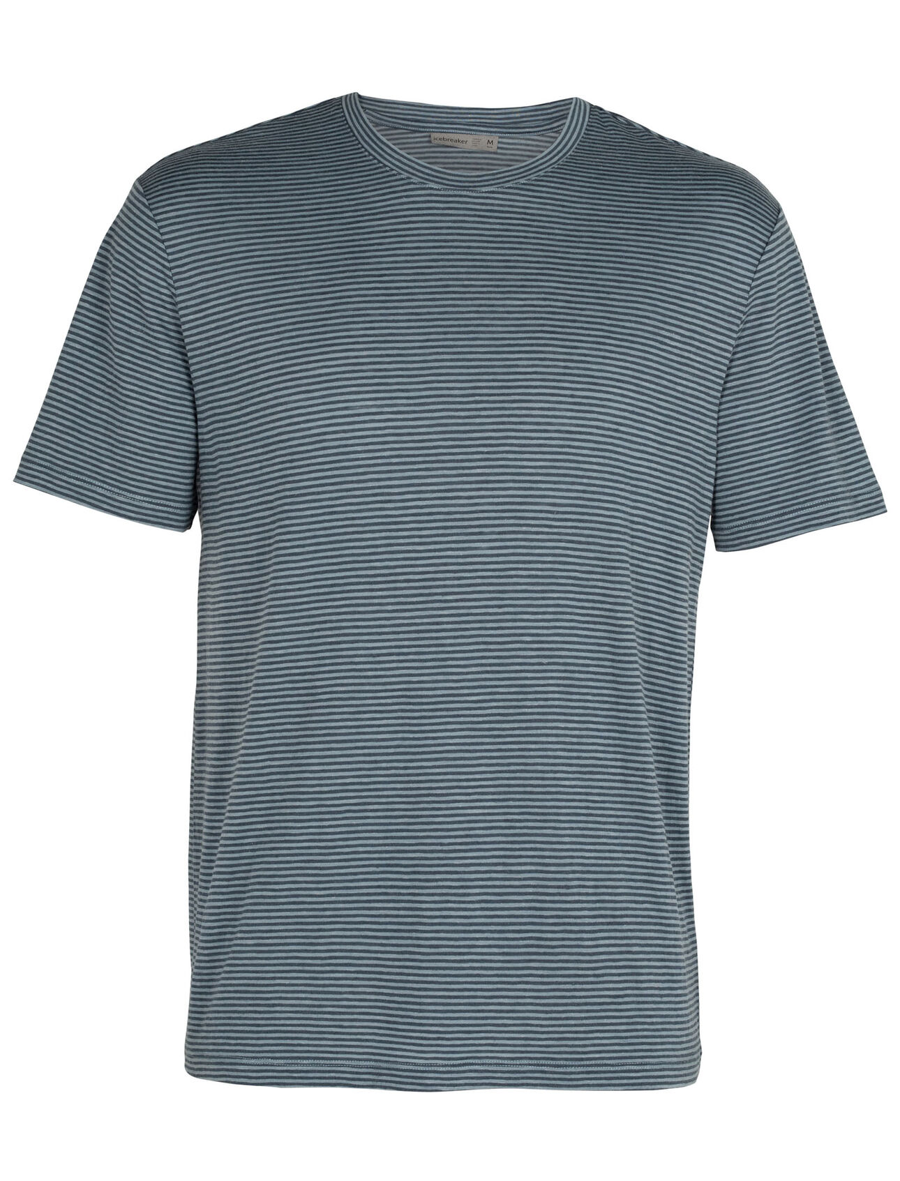 Merino Dowlas Short Sleeve Crewe Stripe T-Shirt