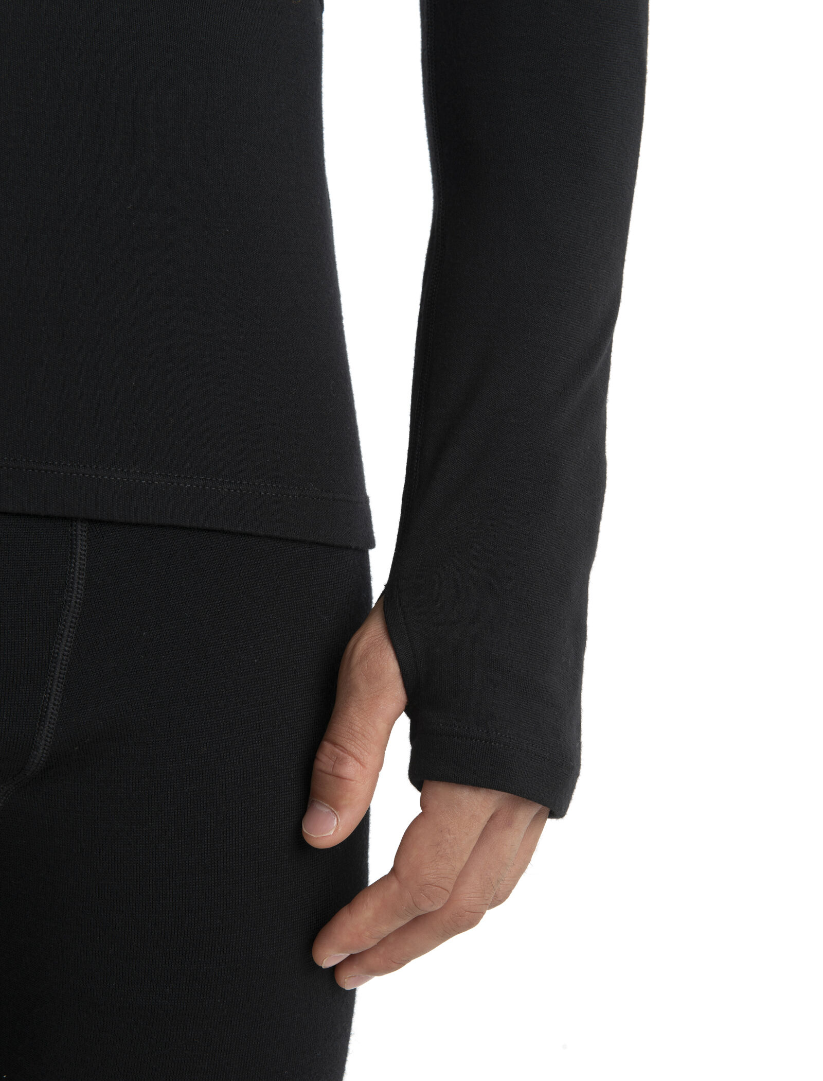 Men s 300 MerinoFine Polar Long Sleeve Half Zip Thermal Top