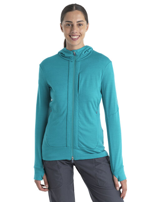 Merino Quantum III Long Sleeve Zip Hoodie - Icebreaker (EU)