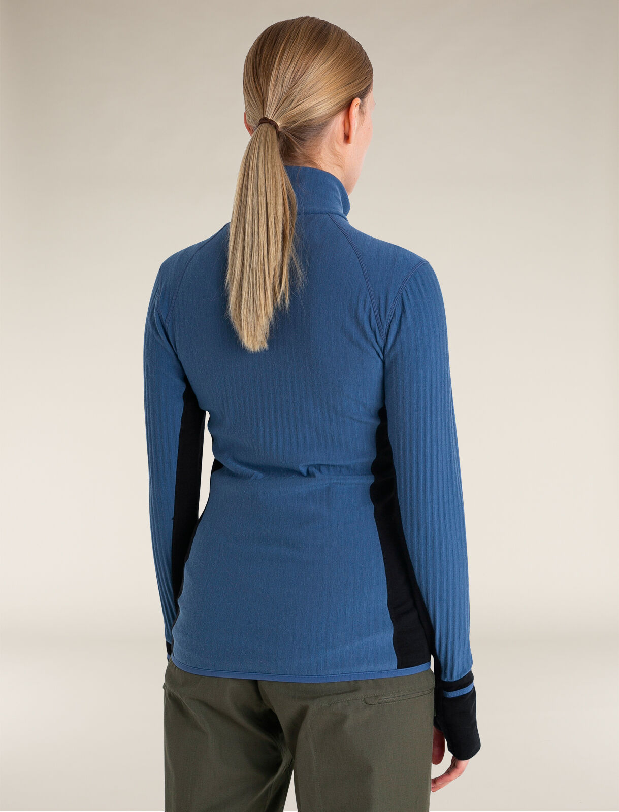 Icebreaker women's away long sleeve zip hood showers new arrivals