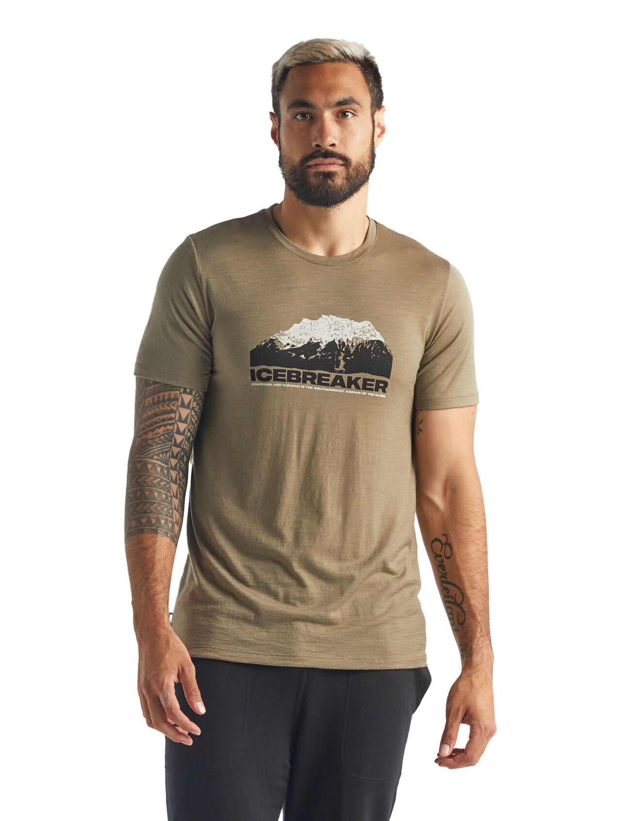 Merino Tech Lite Short Sleeve Crewe T-Shirt Icebreaker Mountain