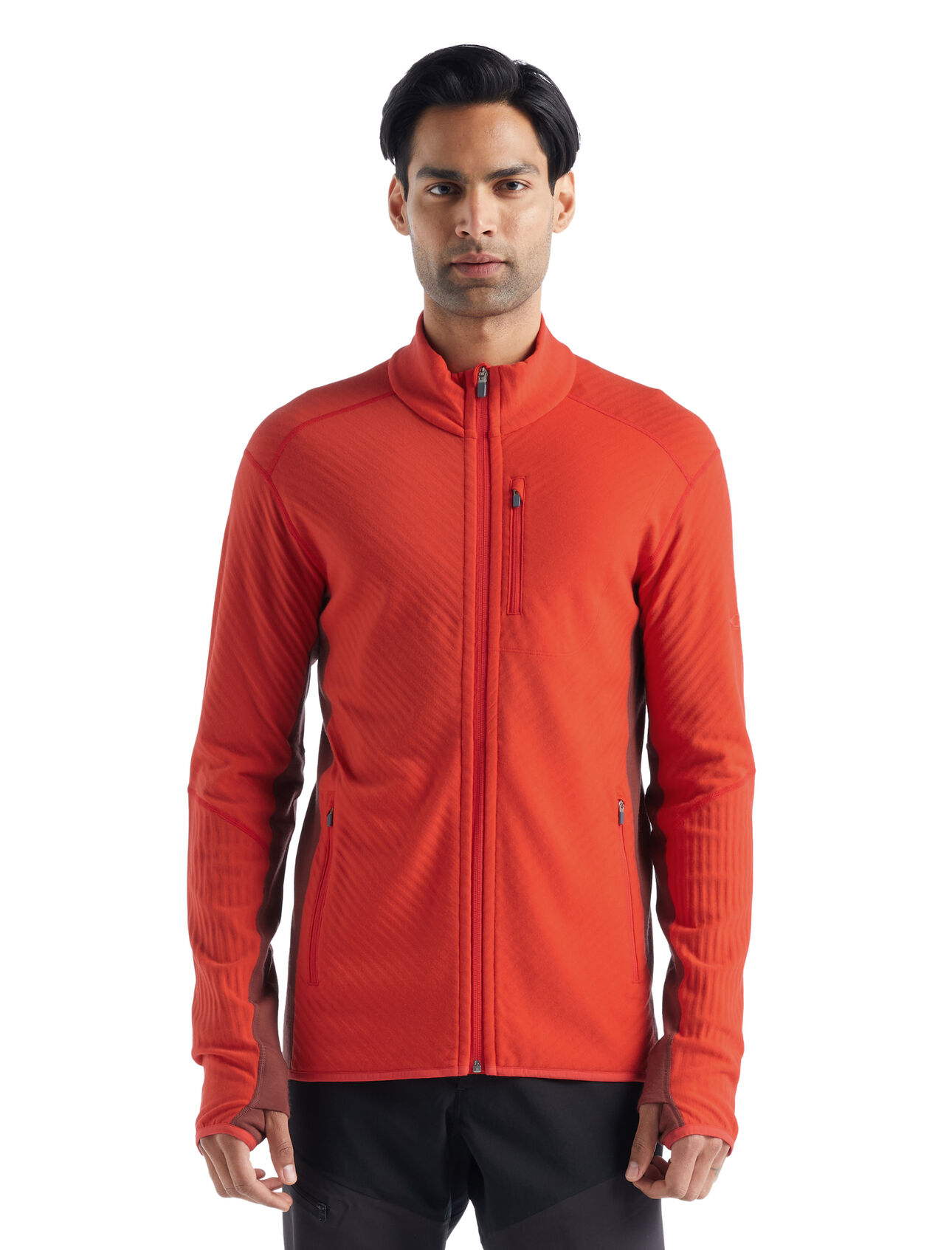 RealFleece™ Maglia a maniche lunghe con zip Descender