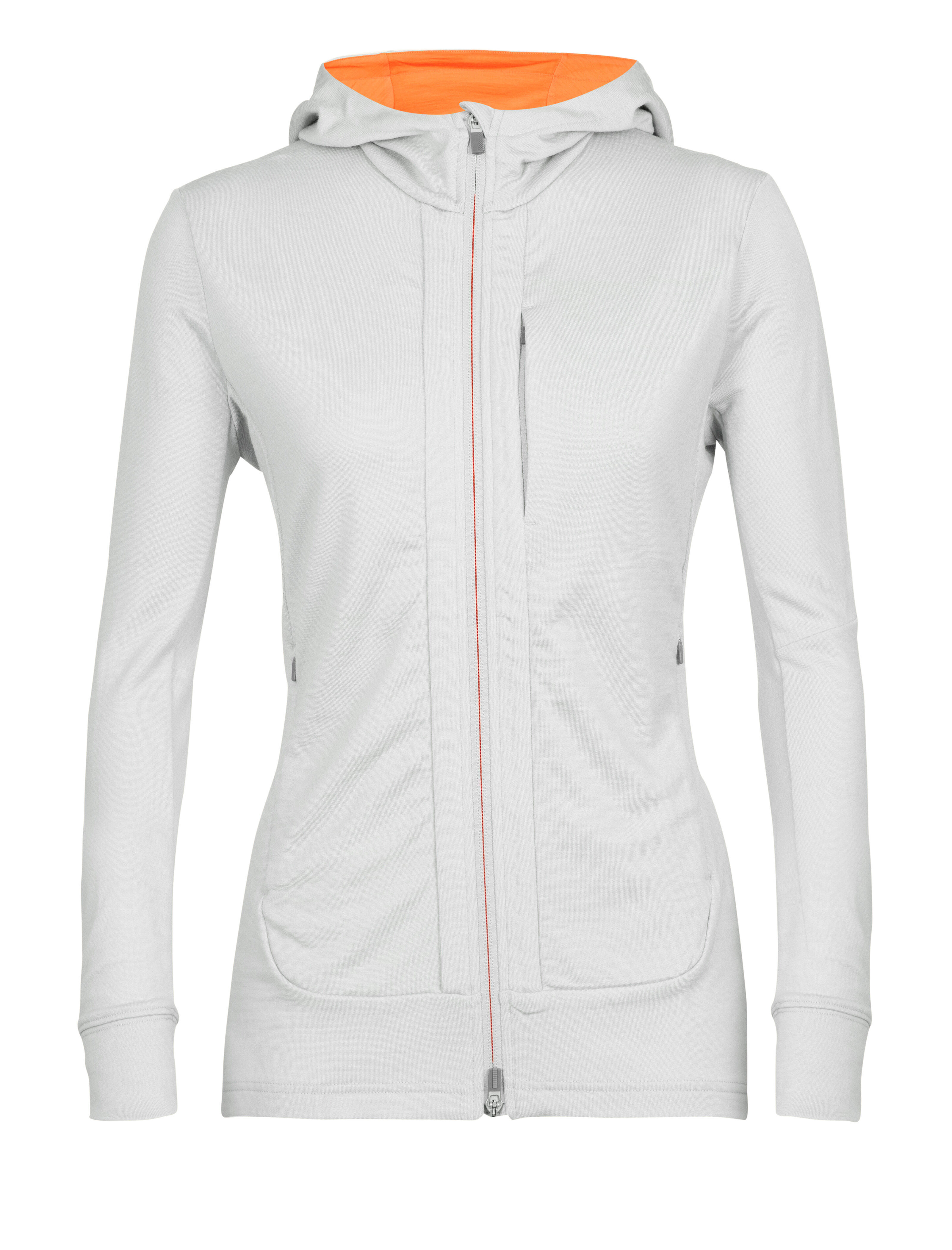 Icebreaker women's quantum long sleeve shop zip hood