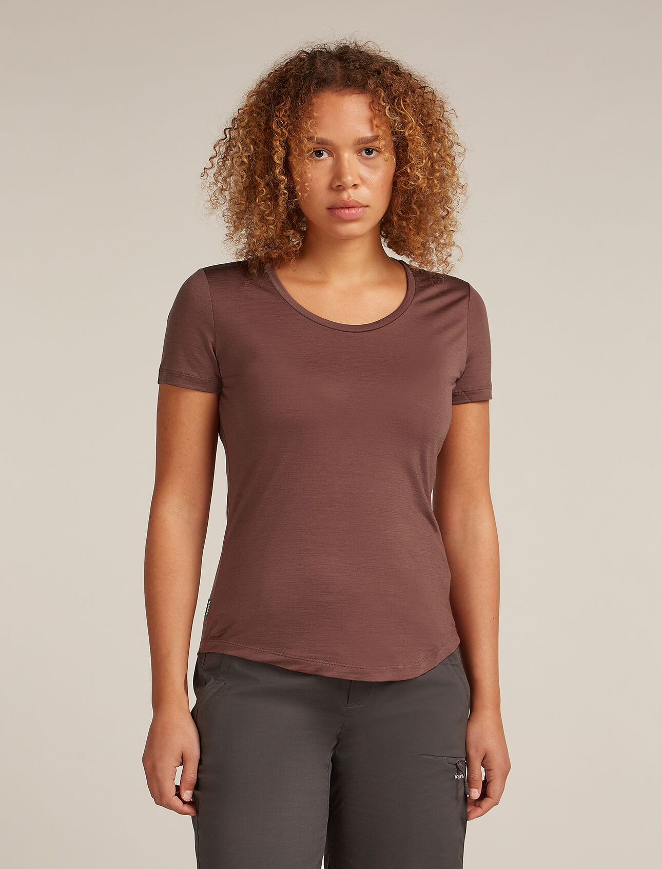Merino Blend 125 Cool-Lite™ Sphere Short Sleeve Scoop T-Shirt