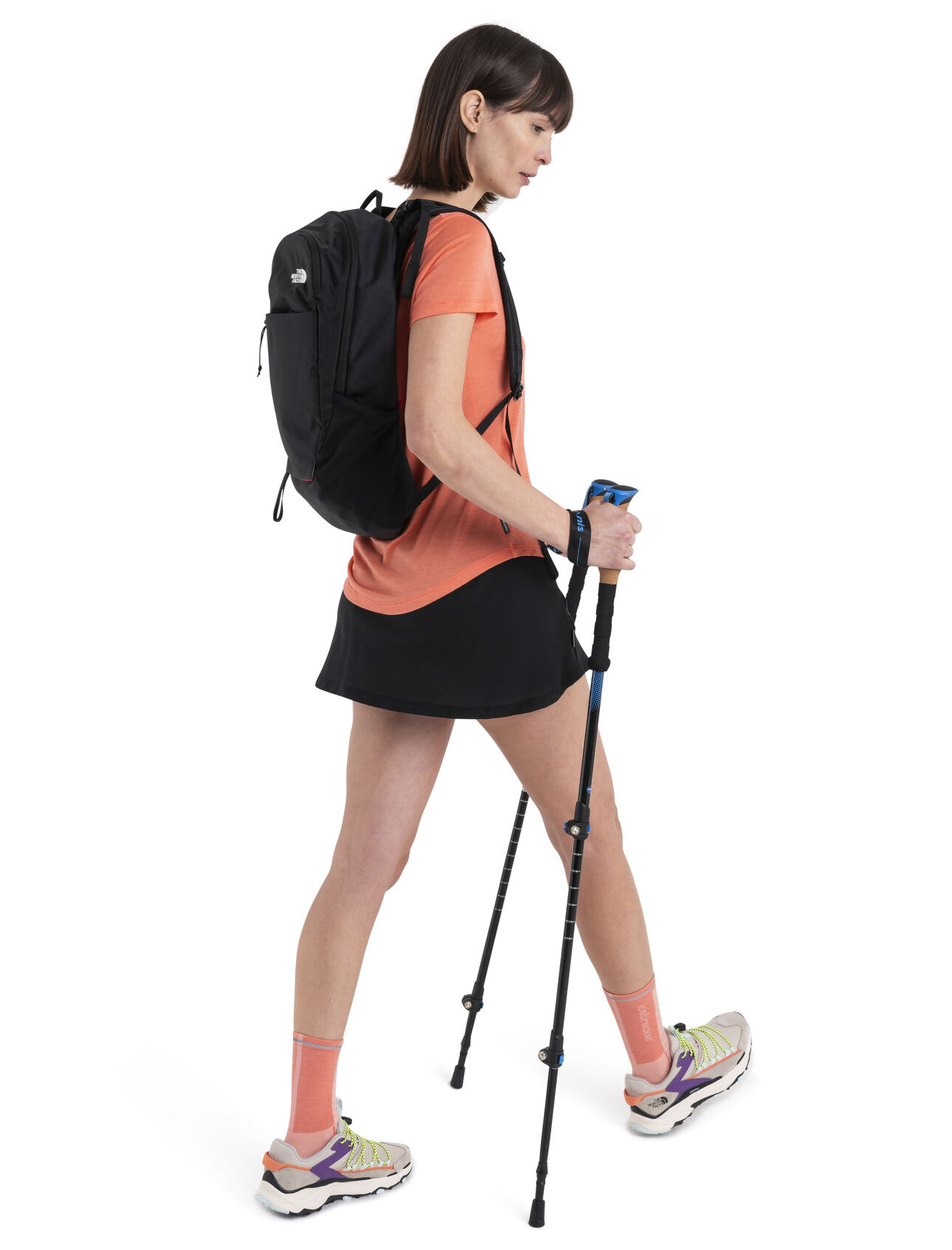 Jupe-short Active 125 Cool-Lite™ en mérinos Femmes Bas moderne, léger et fonctionnel, parfait pour la course à pied, la randonnée et toutes vos sorties sur les sentiers, la jupe-short mérinos 125 Cool-Lite™ Active est composée d’une jupe externe tissée Cool-Lite™ et d’un short interne respirant et extensible en jersey. 