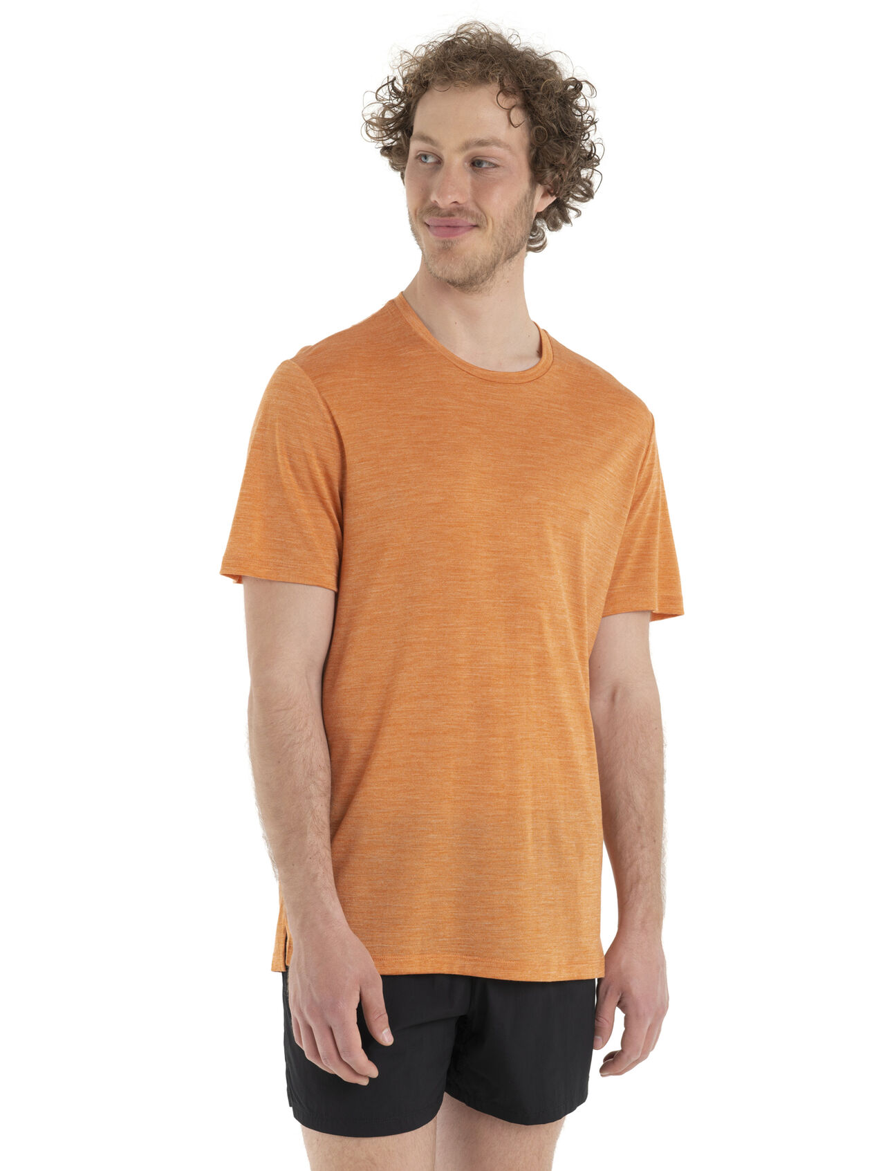 Mens Merino Sphere II Short Sleeve Tee A soft merino-blend tee made with our lightweight Cool-Lite™ jersey fabric, the Sphere II Short Sleeve Tee provides natural breathability, odor resistance and comfort.