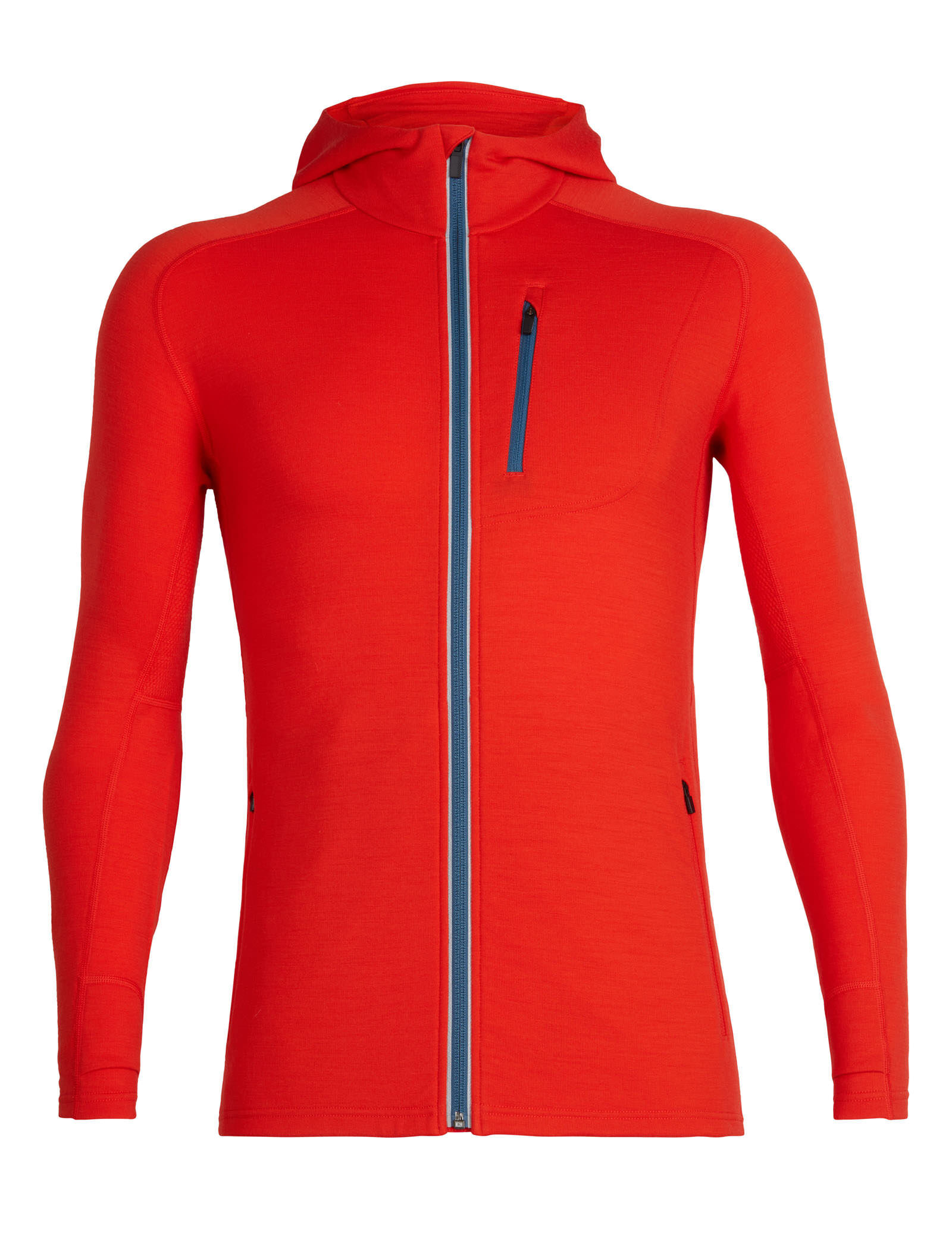 Icebreaker mens quantum ls zip hood sales
