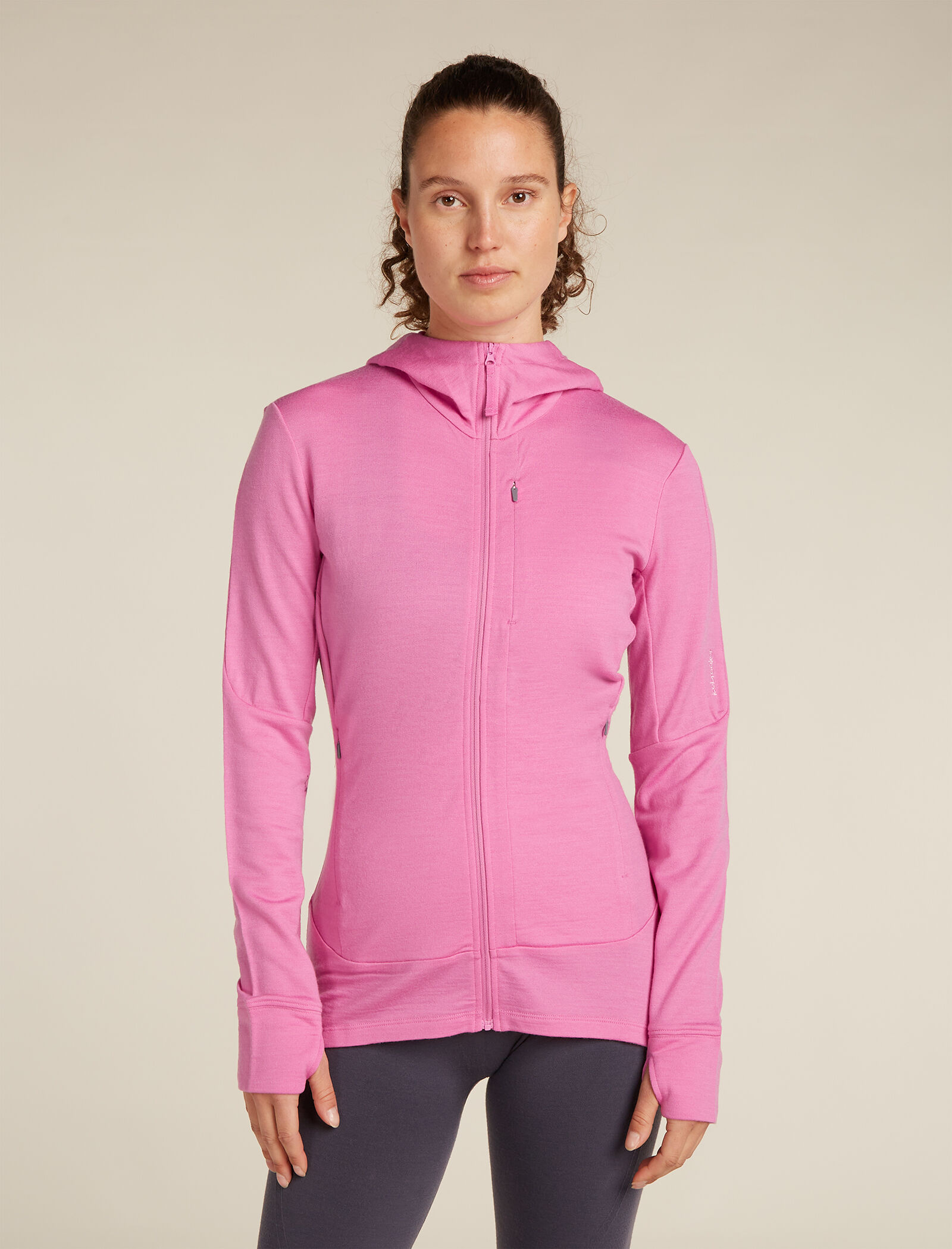 Women's Merino 260 Quantum Long Sleeve Zip Hoodie| icebreaker