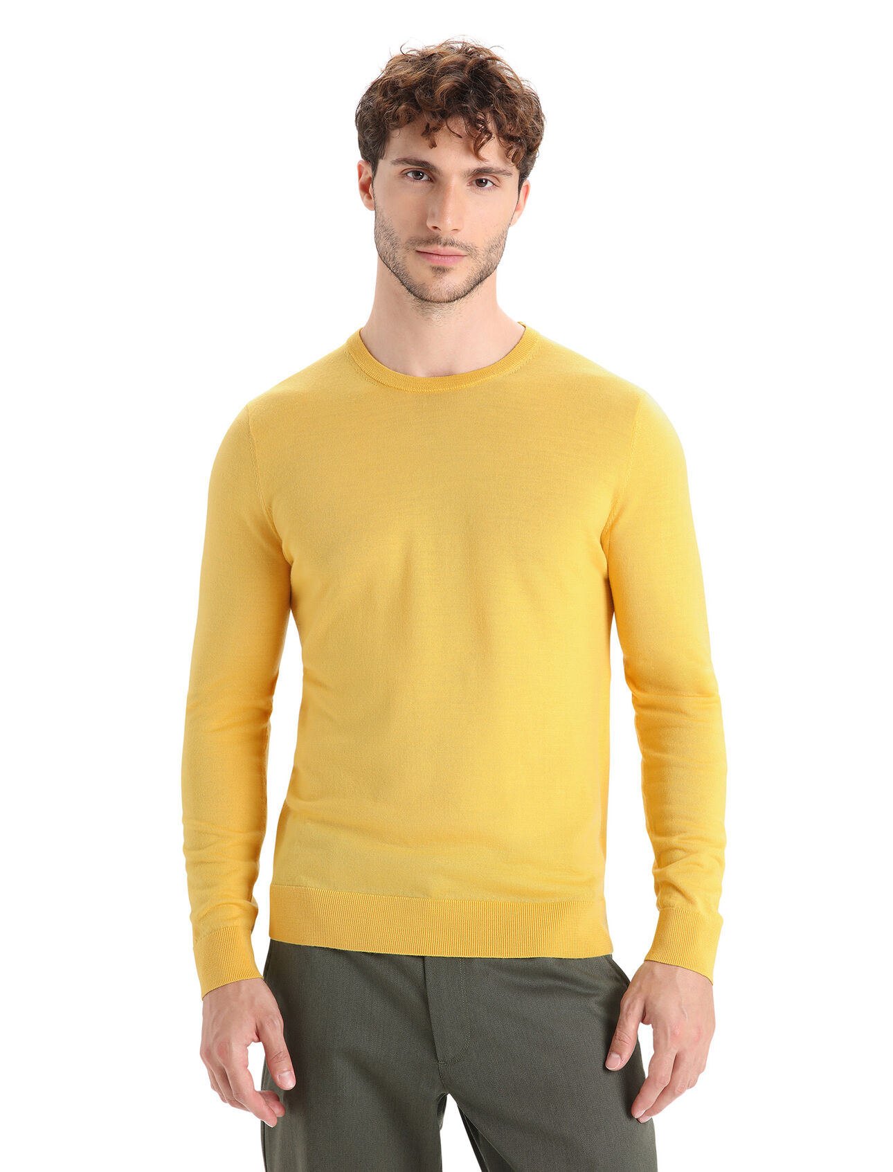 Mens Merino Wilcox Long Sleeve Sweater A classic everyday sweater made with ultra-fine gauge merino wool for unparalleled softness, the Wilcox Long Sleeve Sweater is perfect for days when you need a light extra layer.