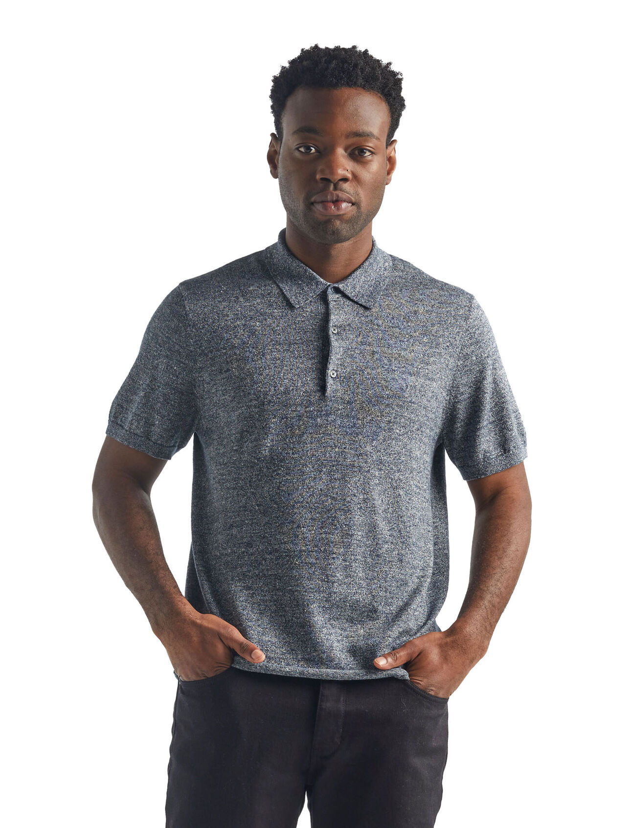 Merino Flaxen Poloshirt