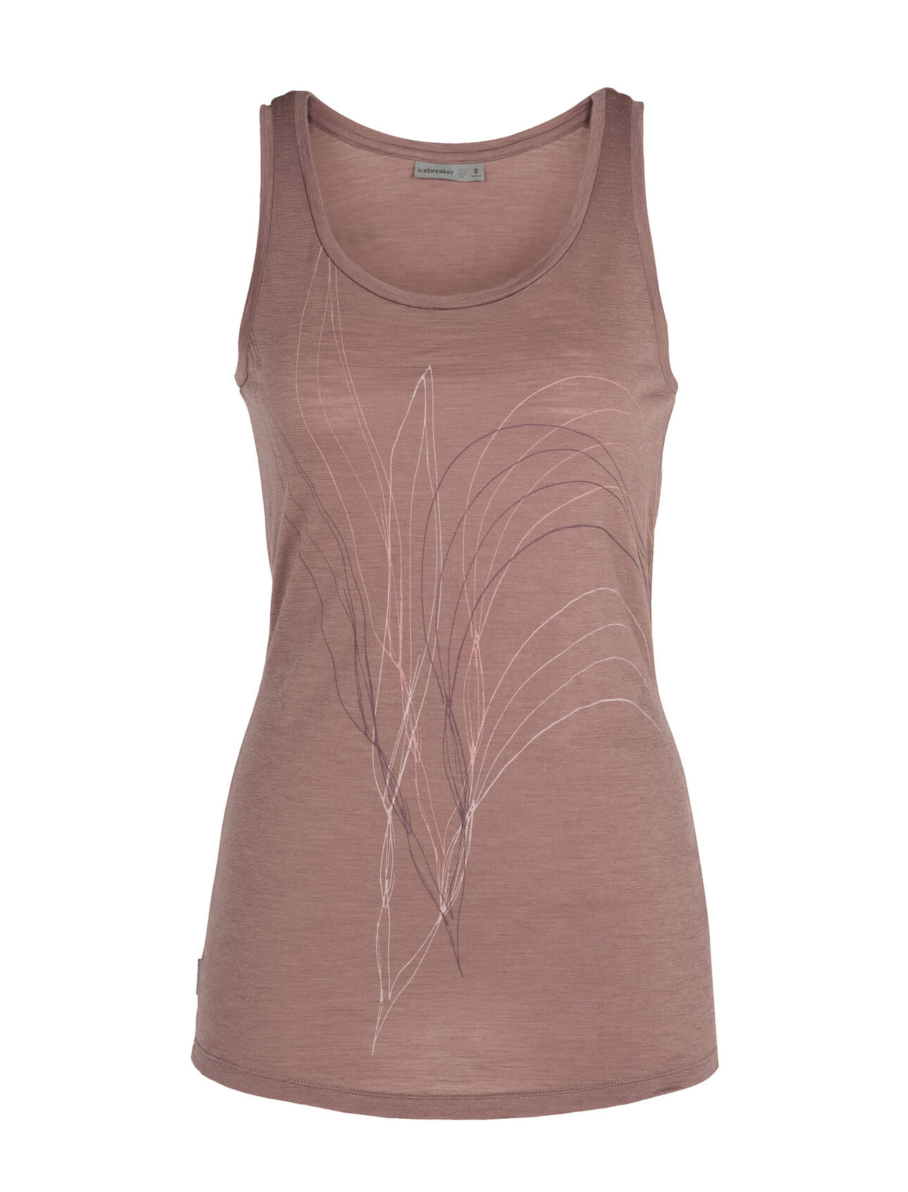 Merino Spector Tank Top Leaf