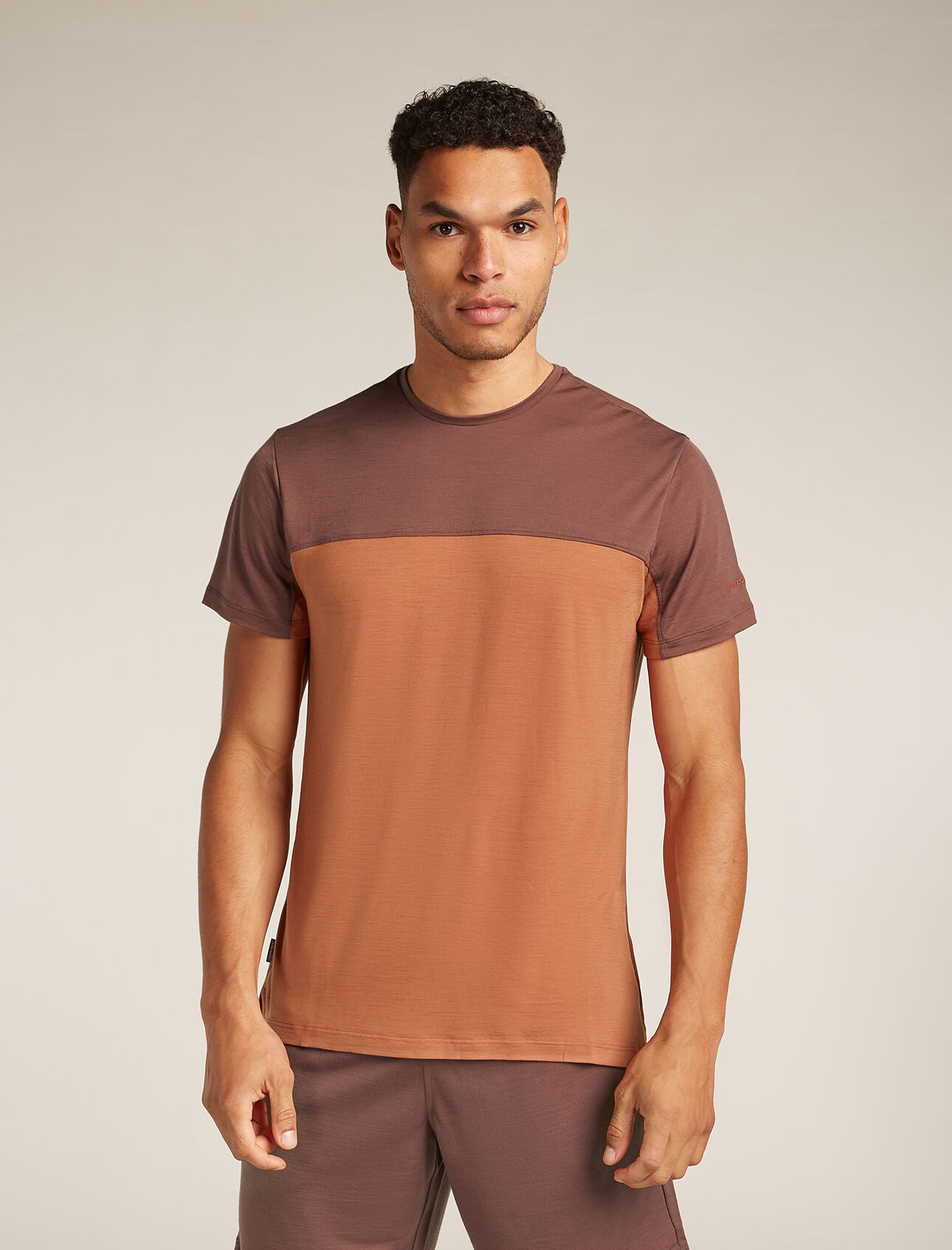 125 Cool-Lite™ Sphere T-shirt Colour Block van merinowolmix