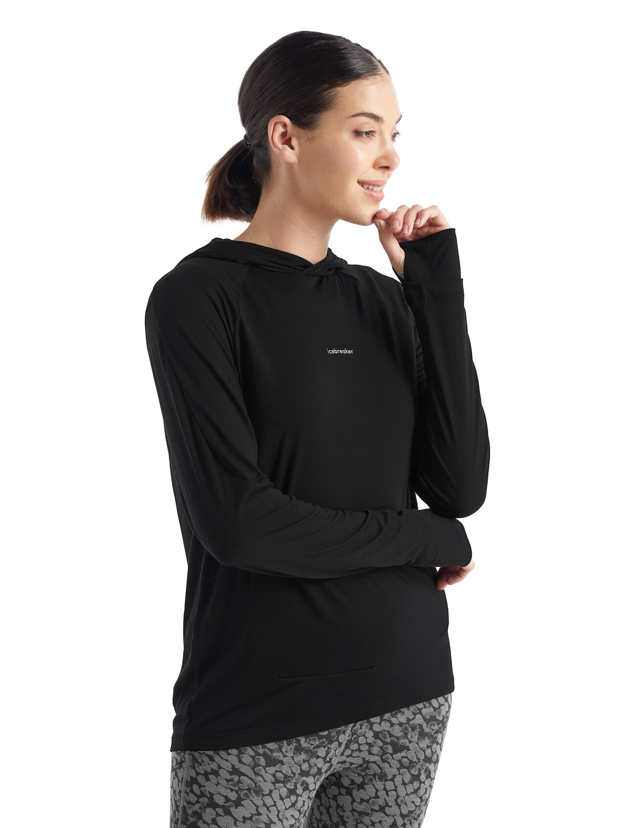 Womens Cool-Lite™ Merino Long Sleeve Hoodie A lightweight and breathable performance hoodie designed for aerobic days outside, the Cool-Lite™ Long Sleeve Hoodie features our moisture-wicking Cool-Lite™ merino jersey fabric.