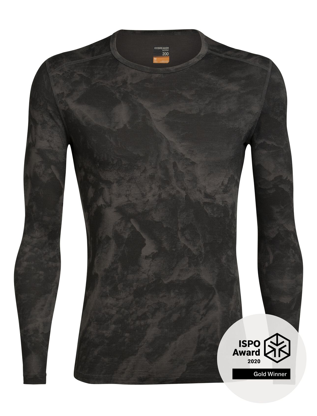 Nature Dye Merino 200 Oasis Long Sleeve Crewe Thermal Top Glacier