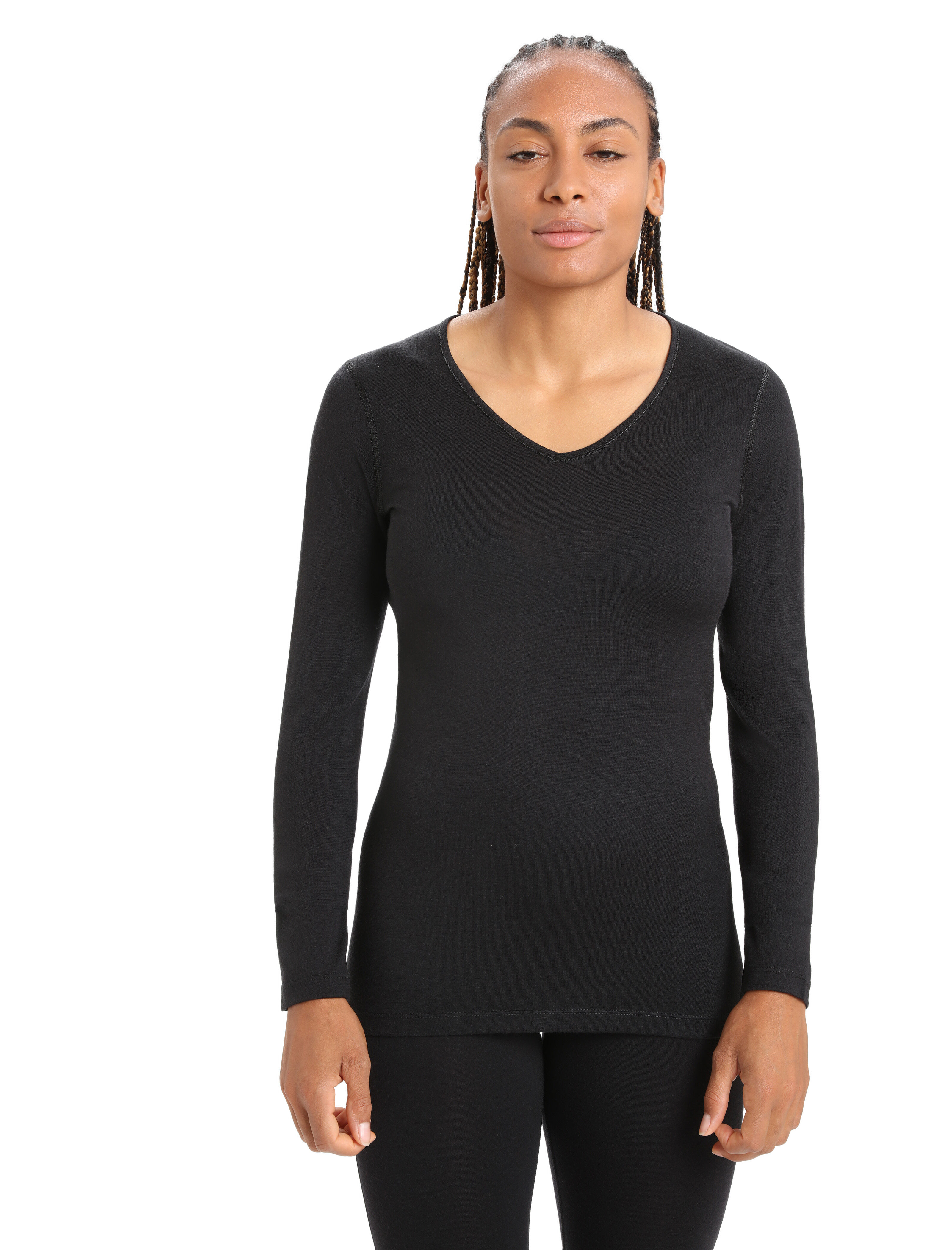 Merino 200 Oasis Long Sleeve V Neck Thermal Top Icebreaker EU
