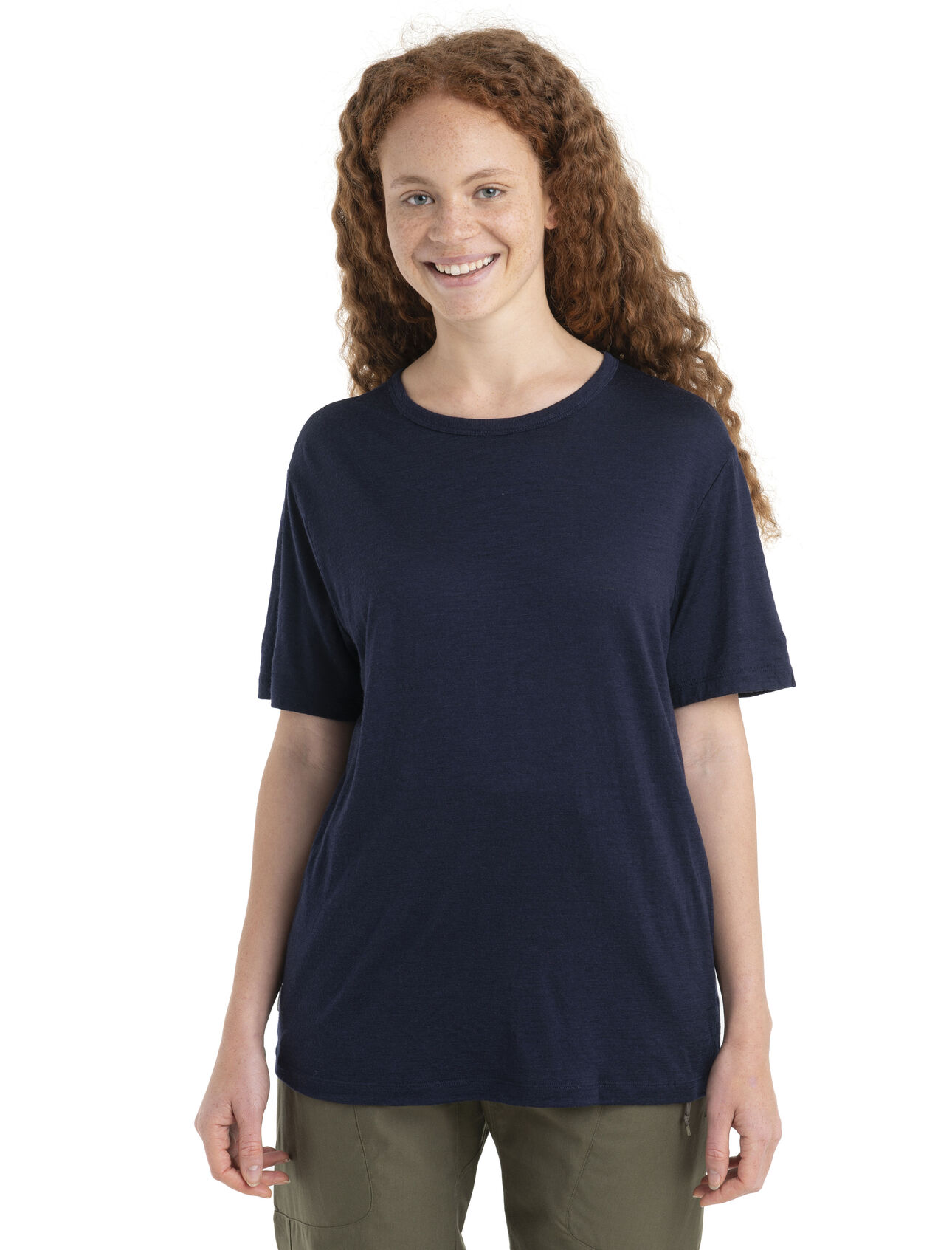 Womens Merino Granary Short Sleeve T-Shirt A classic tee with a relaxed fit and soft, breathable, 100% merino wool fabric, the Granary Short Sleeve Tee is all about everyday comfort and style.