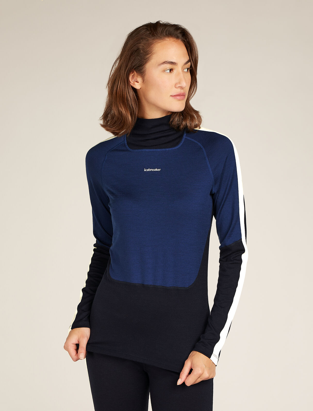 Merino 200 Sonebula Long Sleeve High Neck Thermal Top