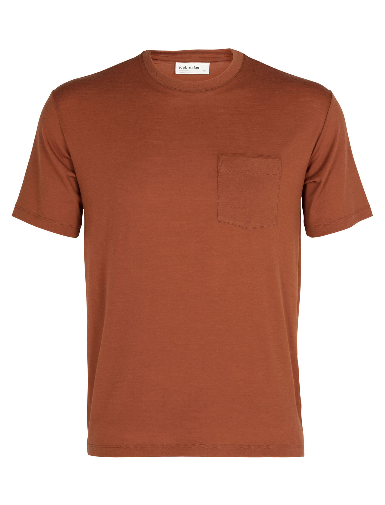 T-shirt in lana merino 150 Short Sleeve Pocket Crewe
