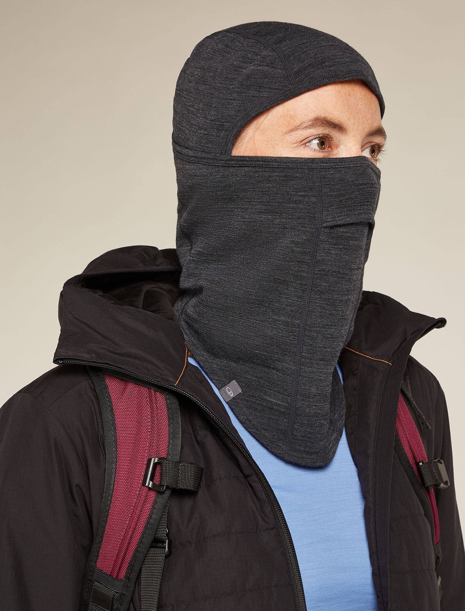Icebreaker Unisex Apex Balaclava Jet Heather