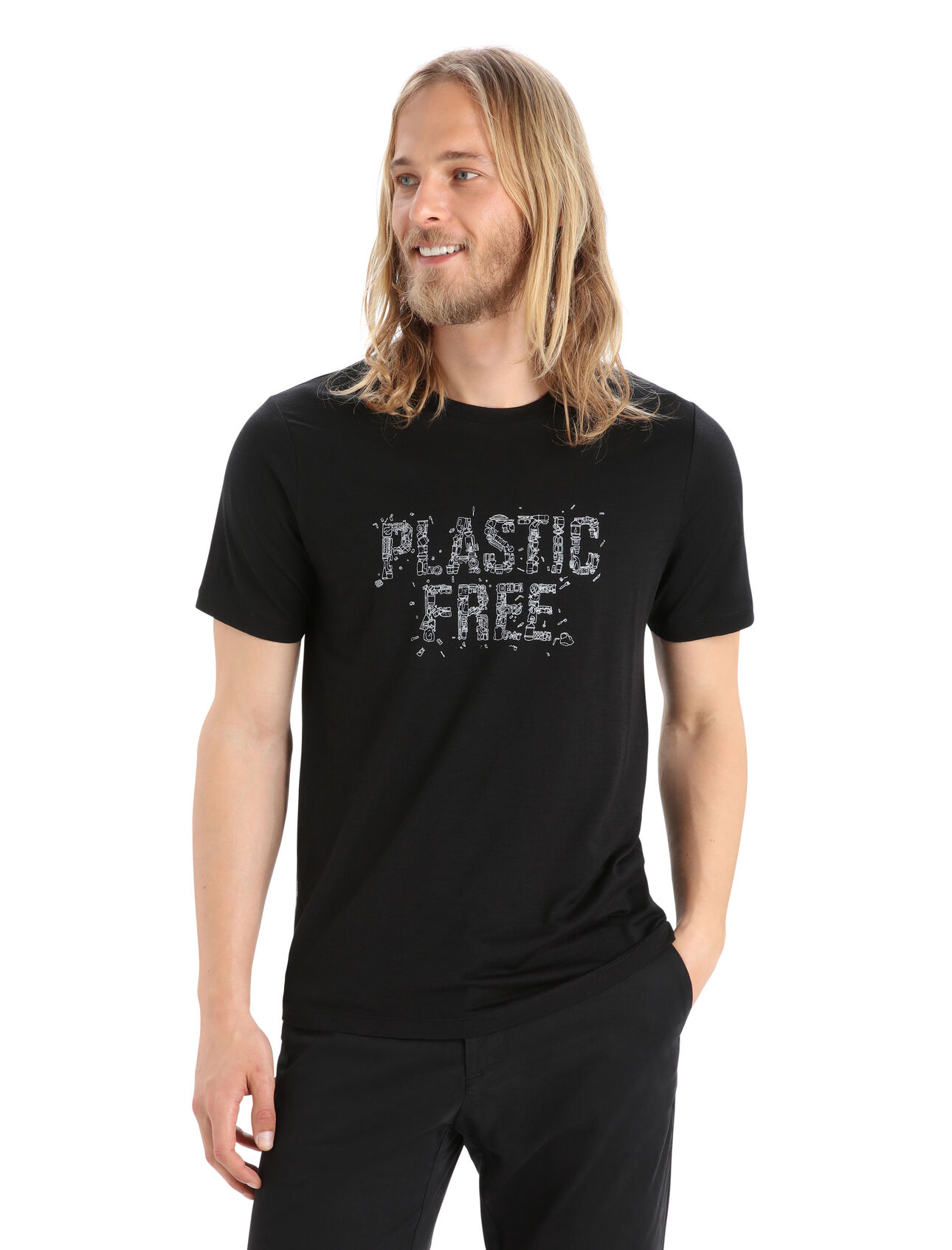 Mens Merino Tech Lite II Short Sleeve Tee Plastic Free Our versatile tech tee that provides comfort, breathability and natural odor-resistance for any adventure you can think of, the Tech Lite II Short Sleeve Tee Plastic Free features 100% merino for all-natural performance. The tee’s original artwork by Damon Watters features an illustration inspired by our brand vision to be plastic free.