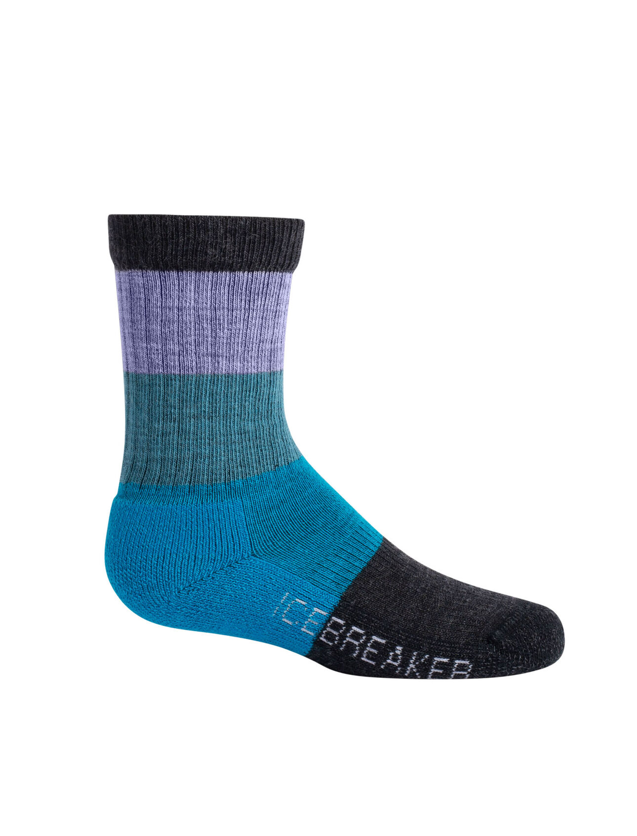 Merino Hike Light Crew Macro Stripe Socks Icebreaker