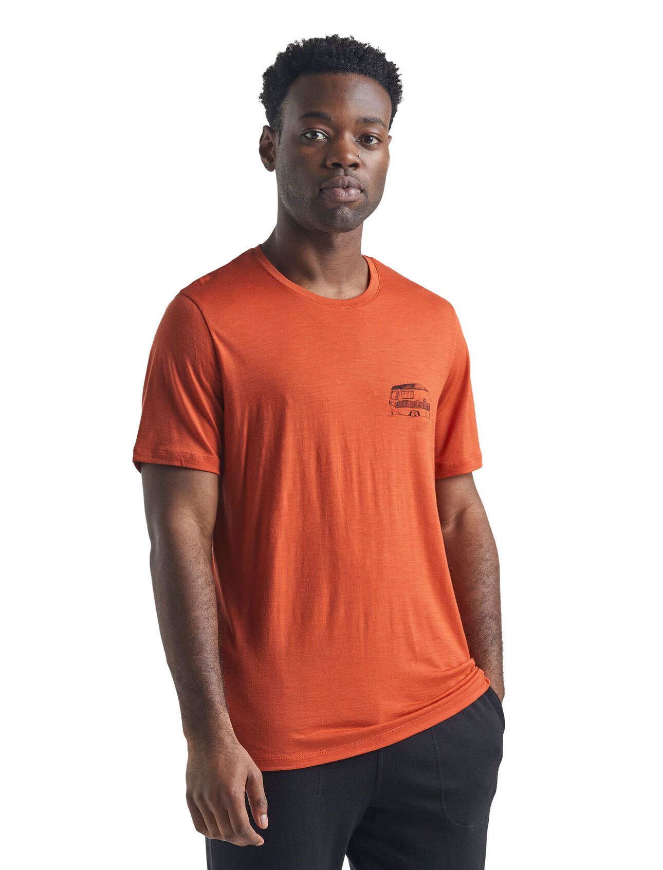 Merino Tech Lite Short Sleeve Crewe T-Shirt Caravan Life