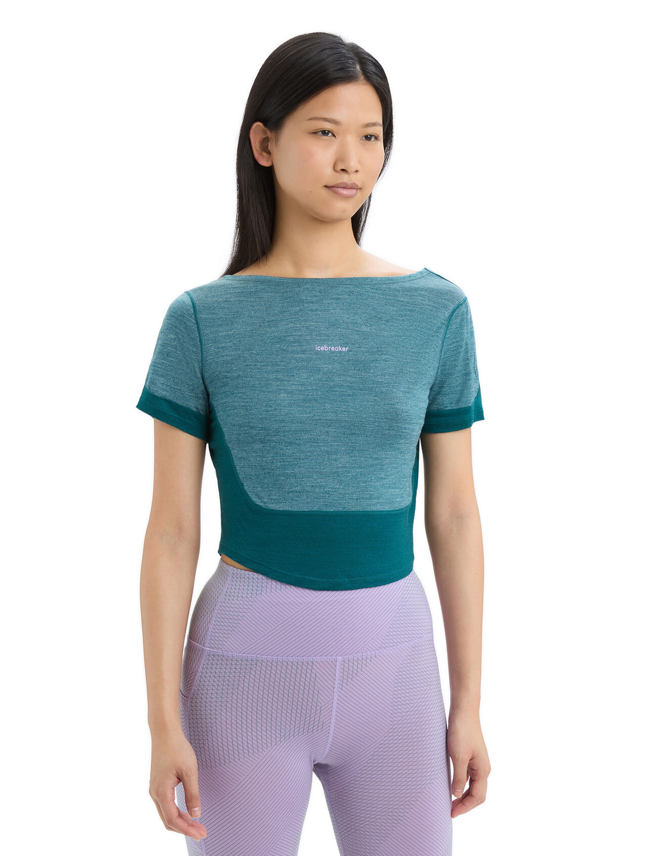Womens ZoneKnit™ Merino Short Sleeve Scoop Back T-Shirt Our most breathable tech tee for high-exertion training and fast-paced adventures, the ZoneKnit™ Short Sleeve Scoop Back Tee features merino eyelet mesh in key areas for maximum ventilation.