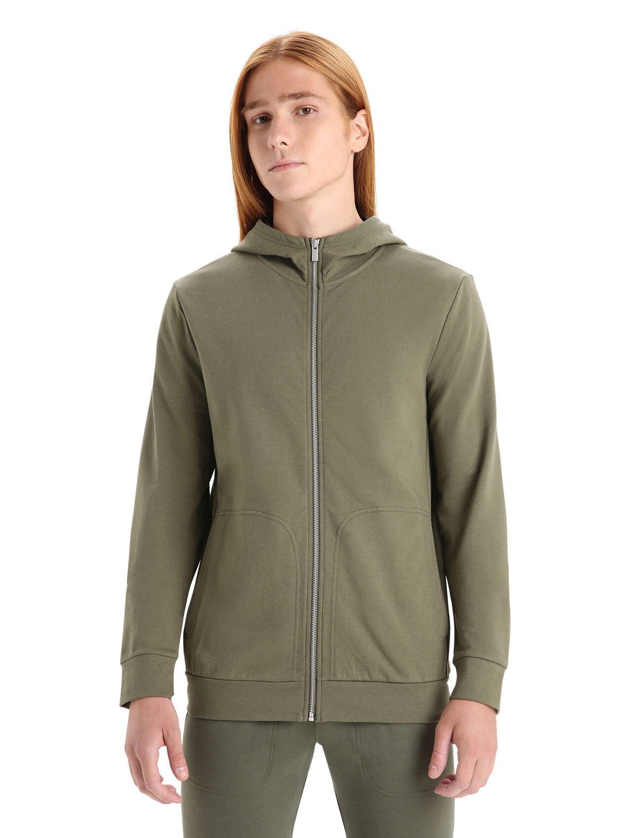 Merino Central Classic Long Sleeve Zip Hoodie