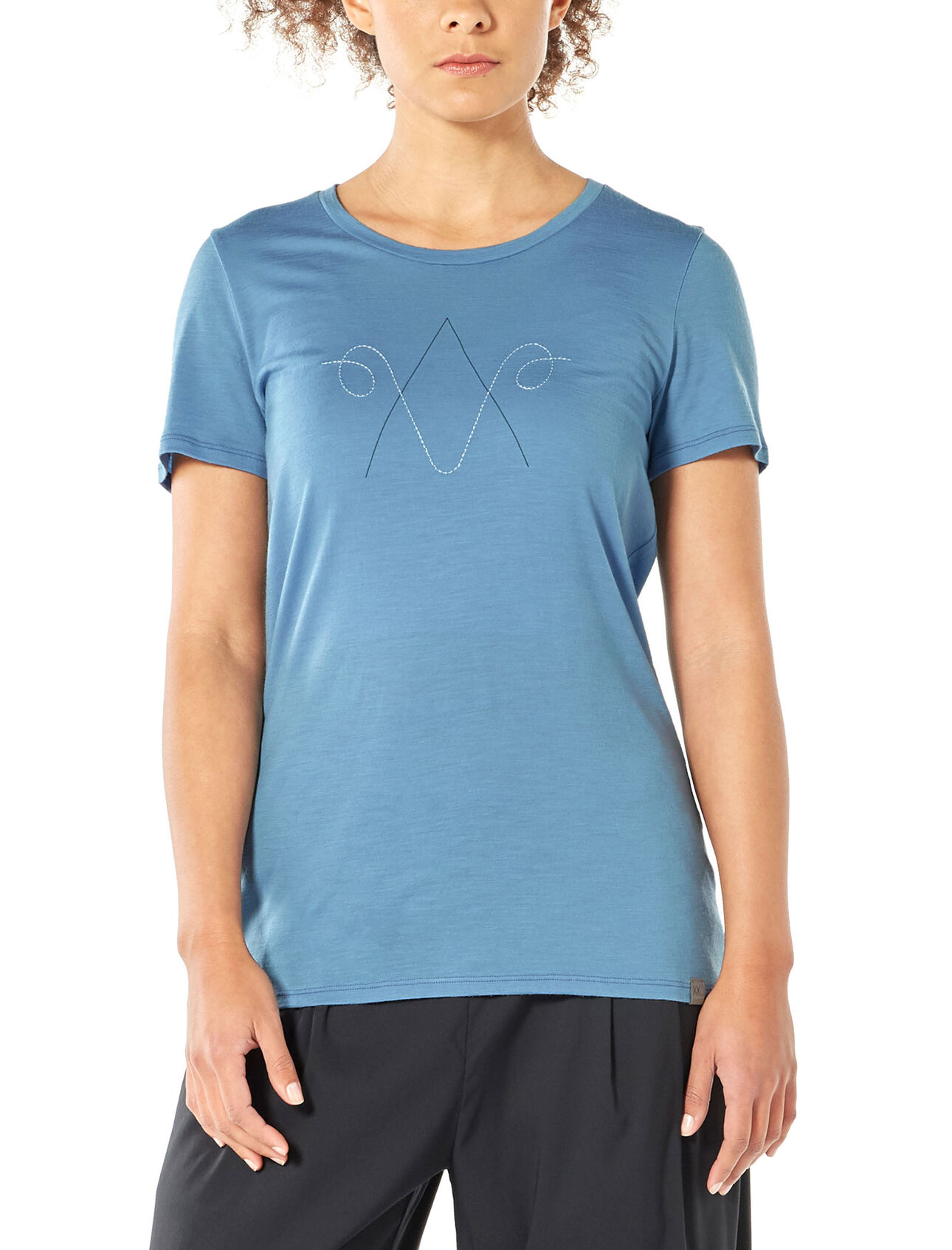 Nature Dye Merino Tech Lite Short Sleeve Low Crewe T Shirt Anniversary Ram Icebreaker