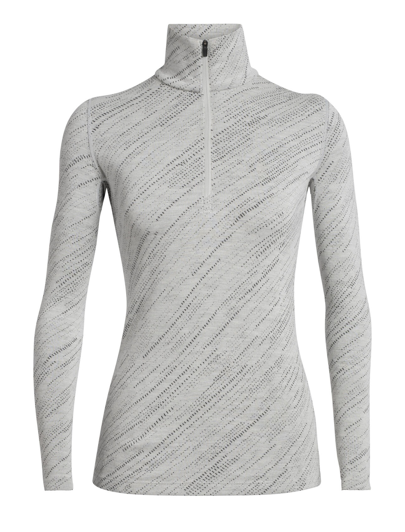 Maglia a maniche lunghe con mezza cerniera 250 Vertex Snow Storm