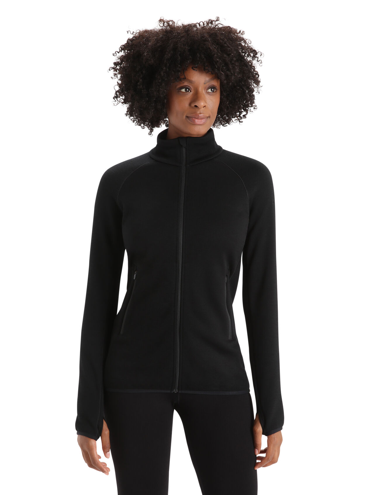 Realfleece Merino Elemental Long Sleeve Zip Jacket Icebreaker