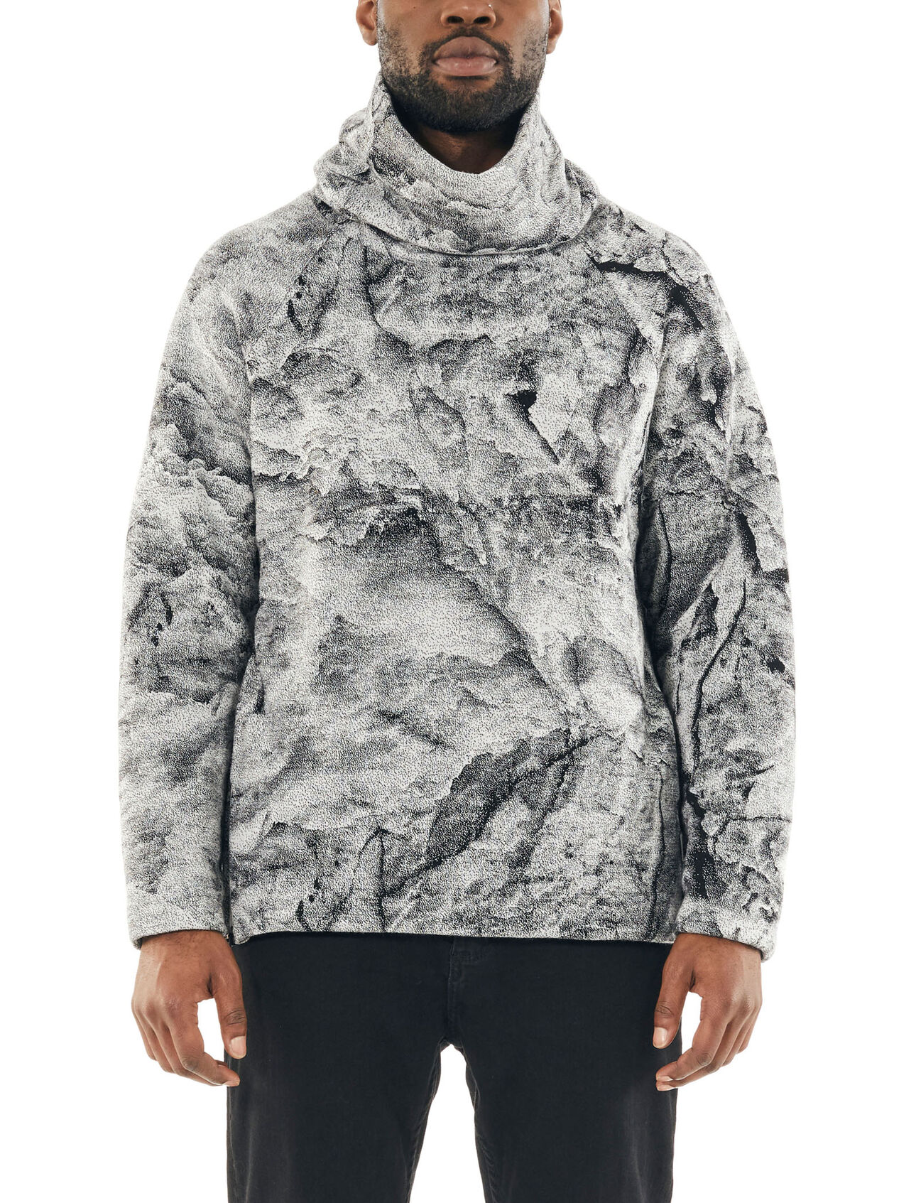 MerinoLoft™ IB Glacier Long Sleeve Pullover Sweater