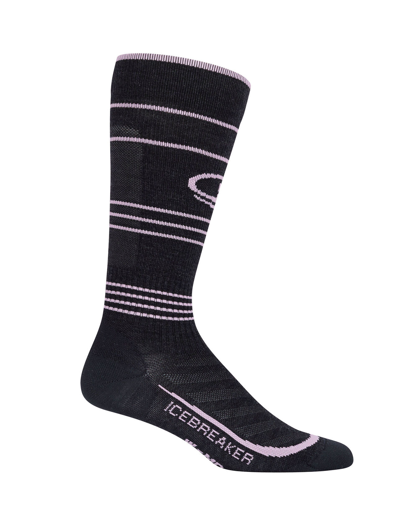Womens Merino Run Compression Over The Calf Socks Icebreaker