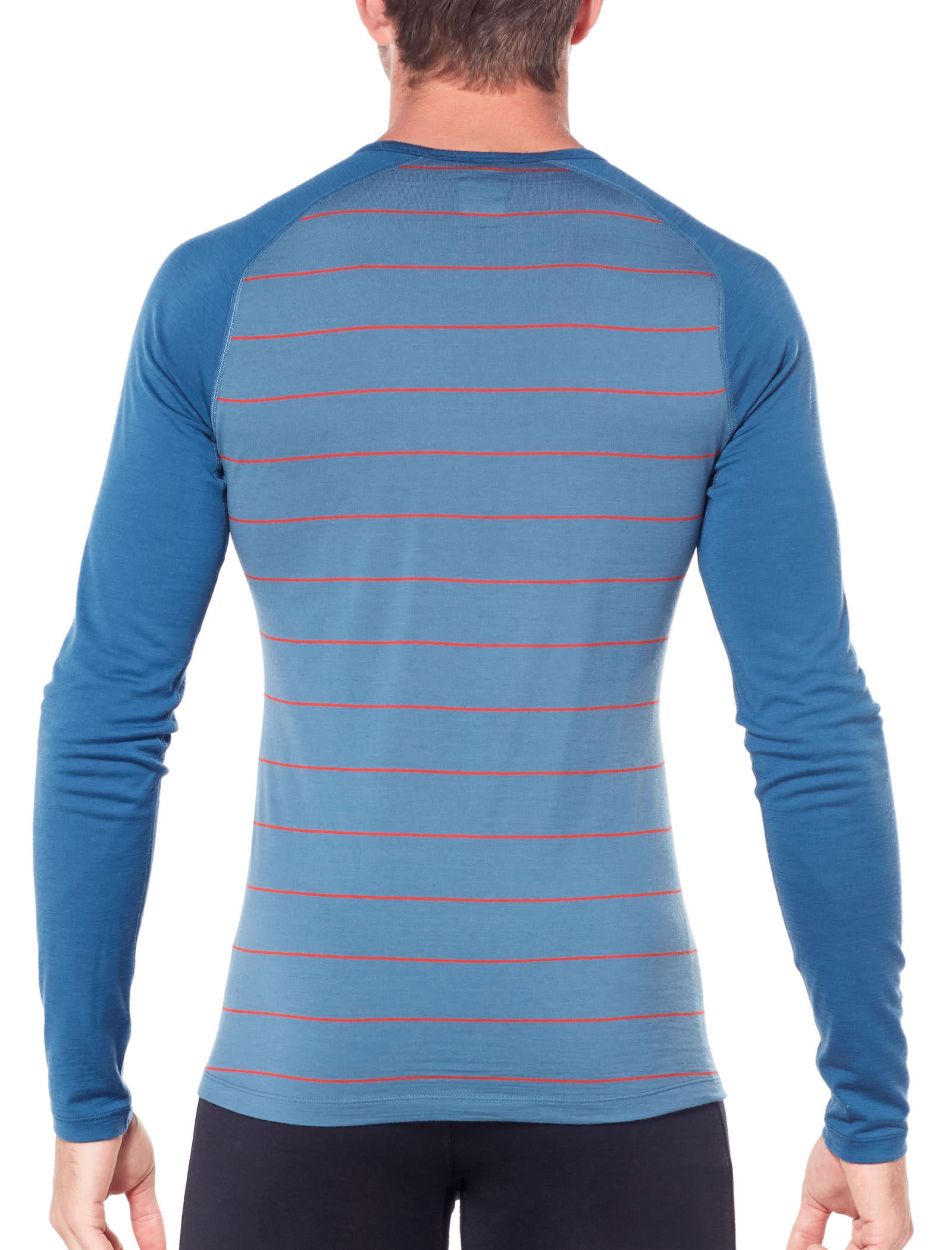 Icebreaker Merino Kids Oasis Year Round Base Layer Long Sleeve Crew Neck Shirt Merino Wool Shirts
